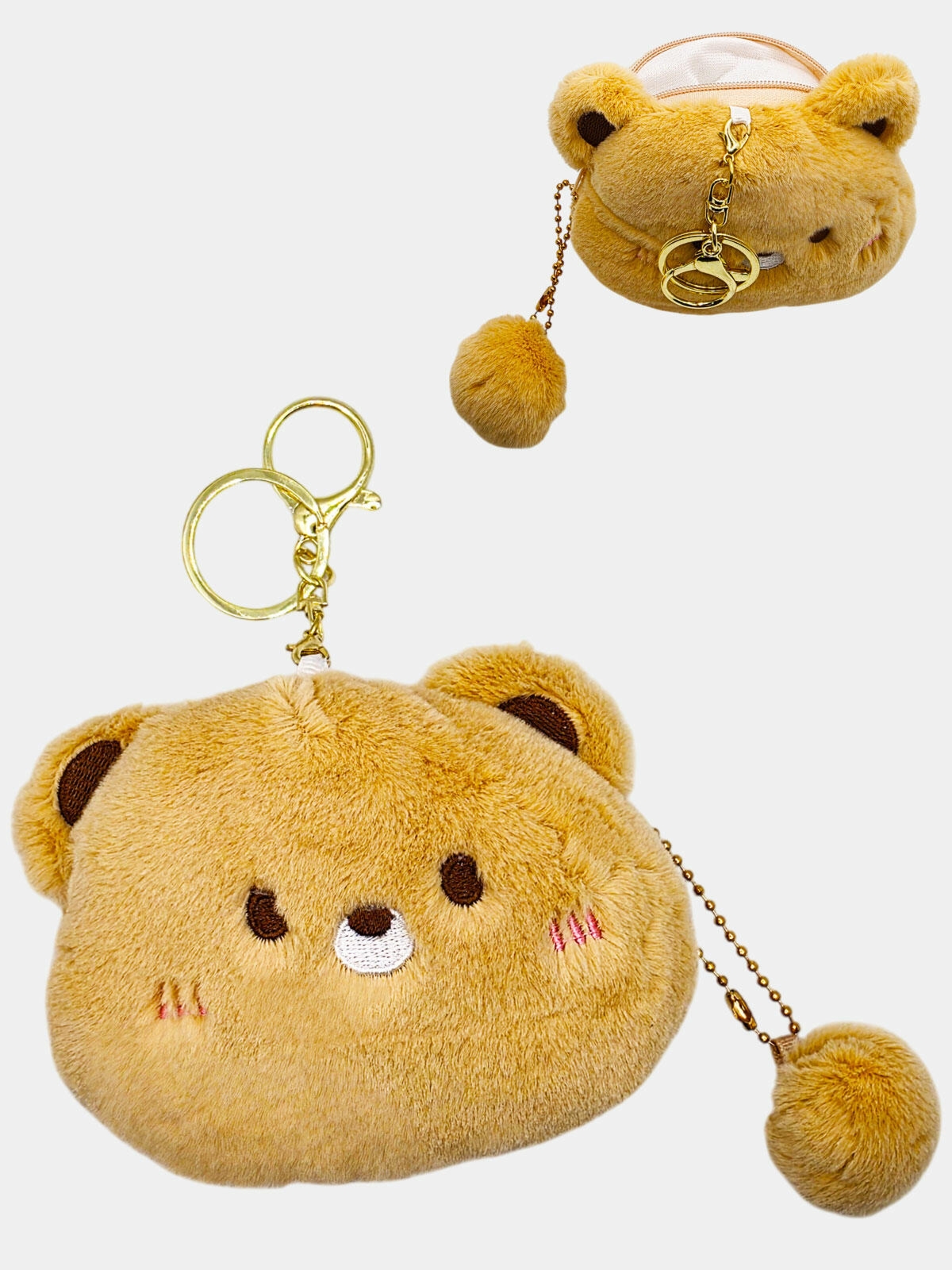 Pluszowy brelok z kieszonką