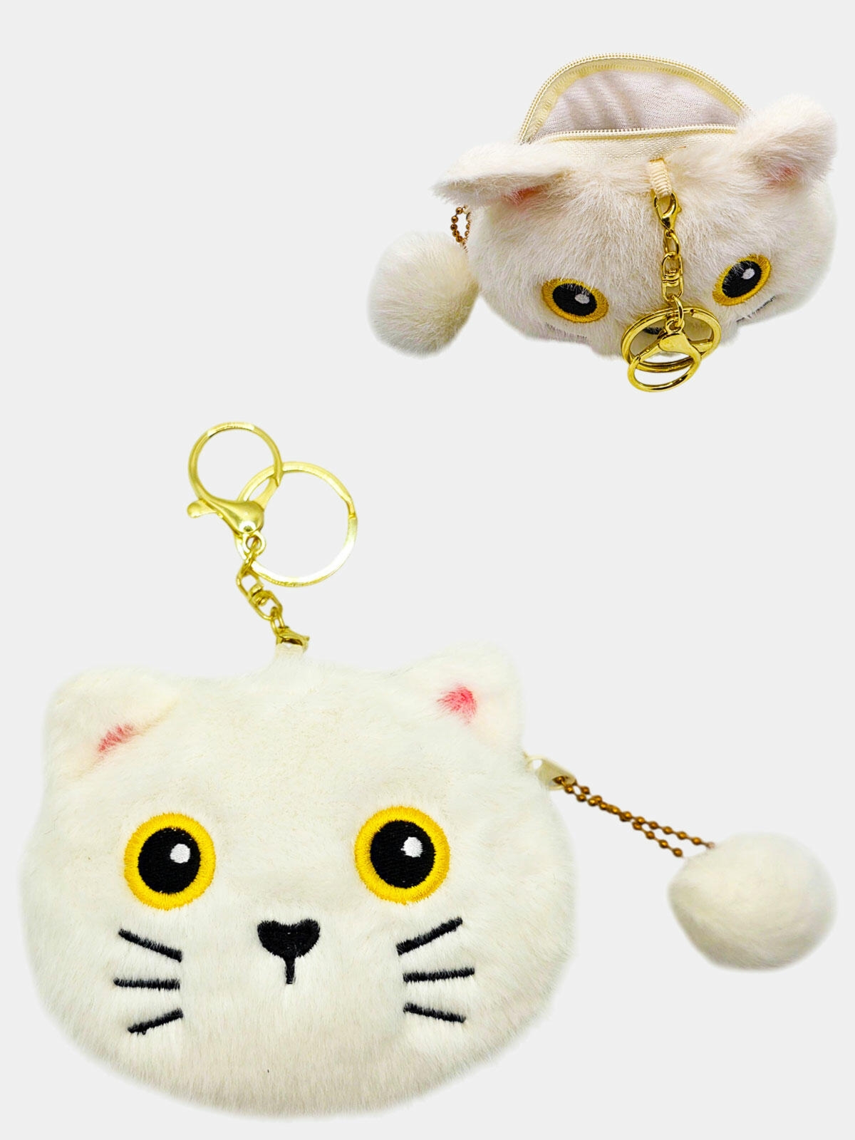 Pluszowy brelok z kieszonką