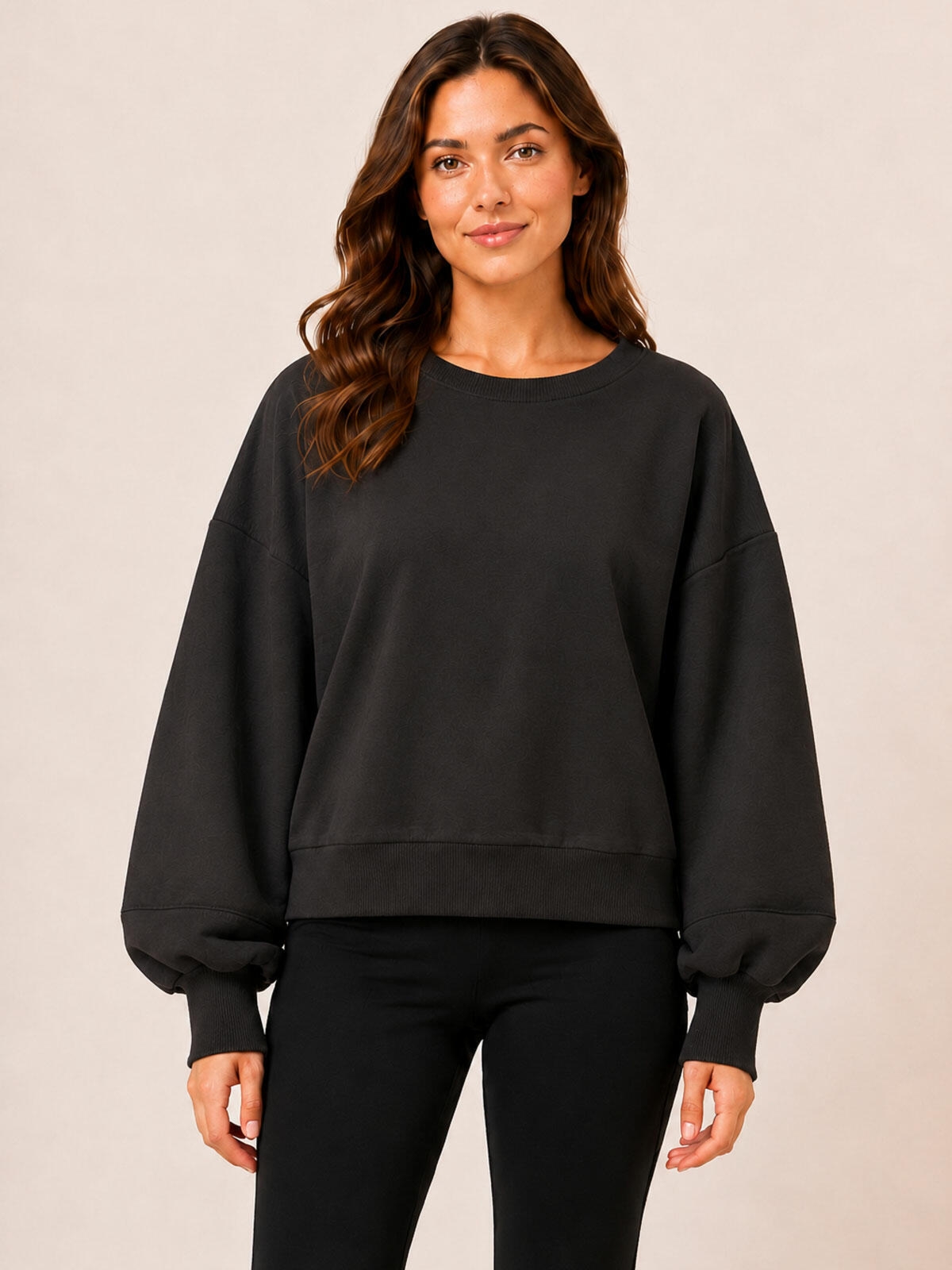 Bluza dresowa z bawełną