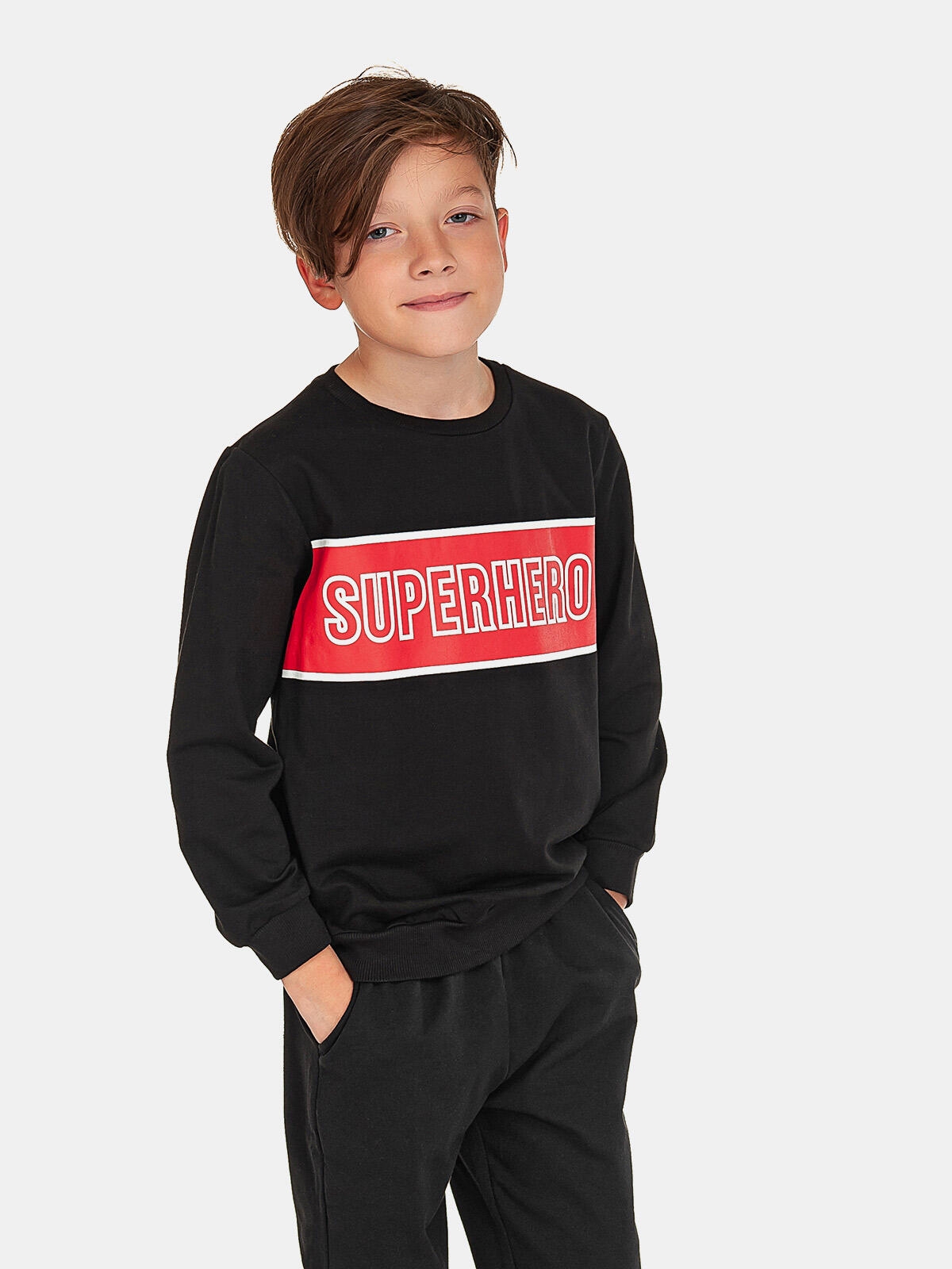 Bluza dresowa z nadrukiem