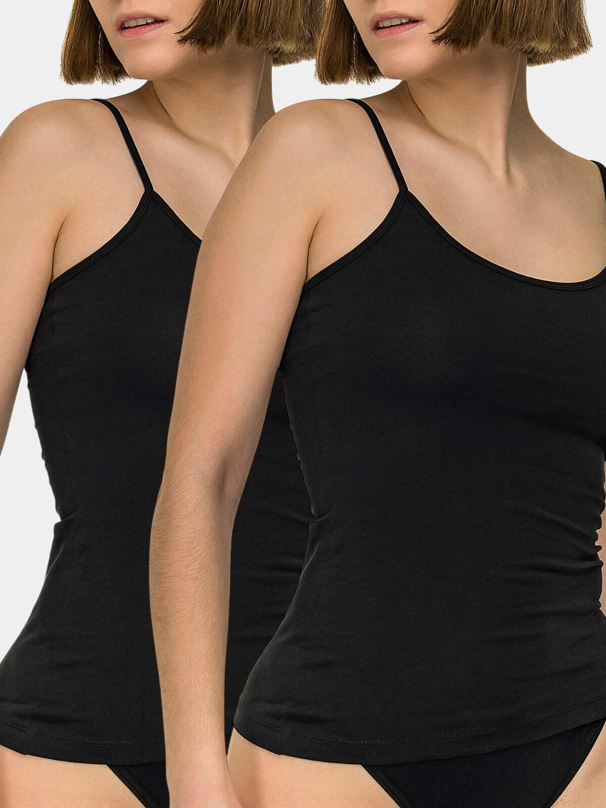 Top na ramiączkach 2-pak XL