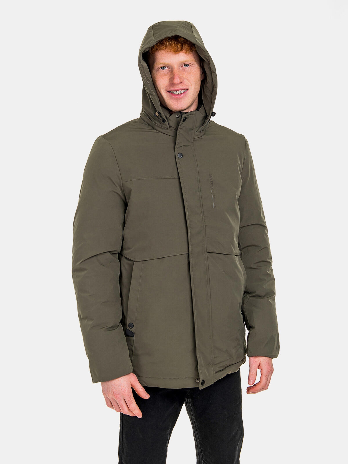 Kurtka z kapturem plus size