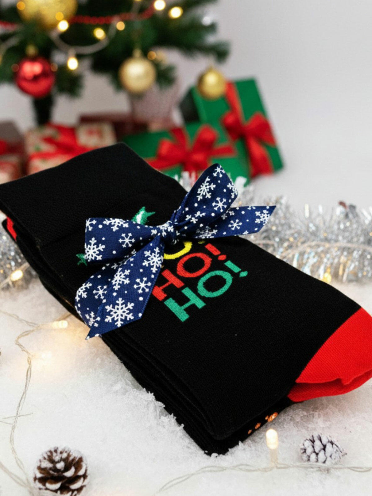 2-pak świątecznych skarpet męskich 39-42