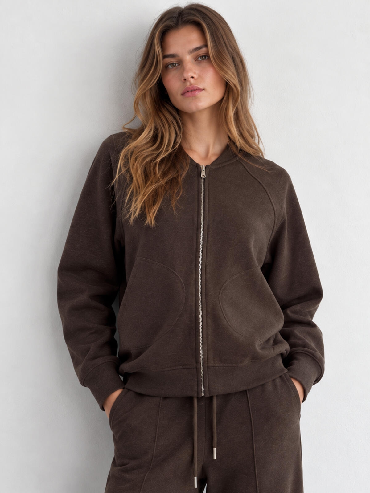 Bluza z domieszka kaszmiru
