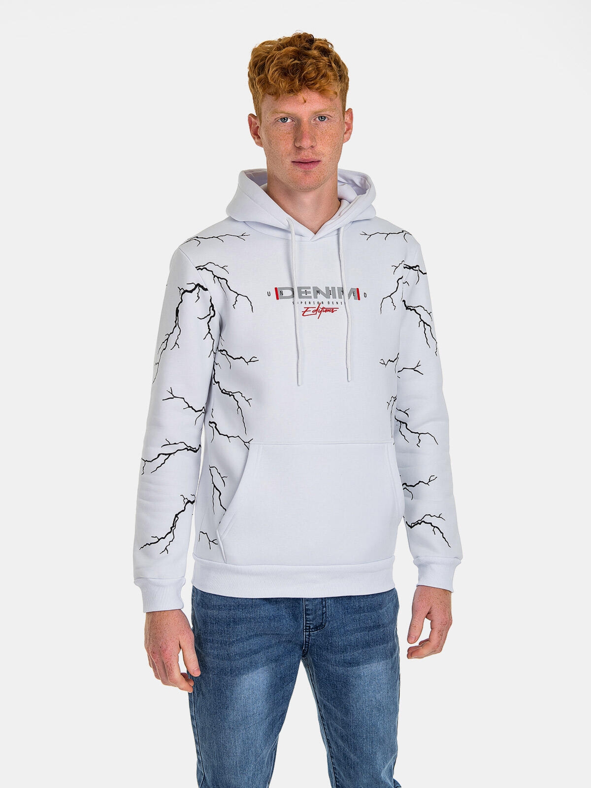 Bawełniana bluza z kapturem