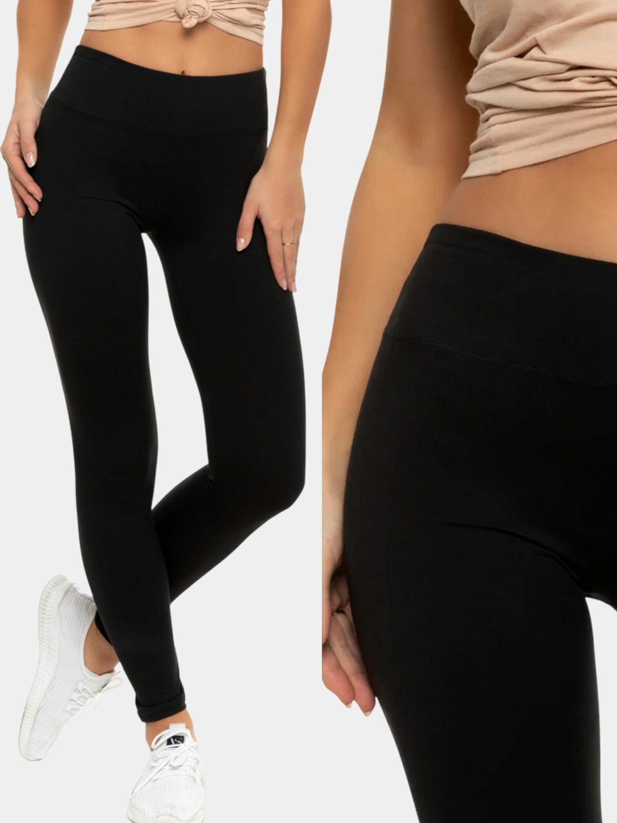 Legginsy gładkie