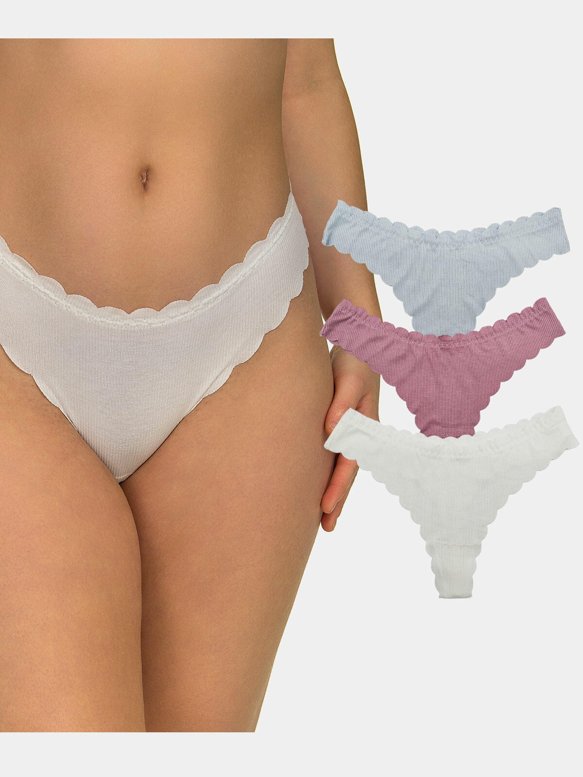 Stringi prążkowane bezszwowe 3