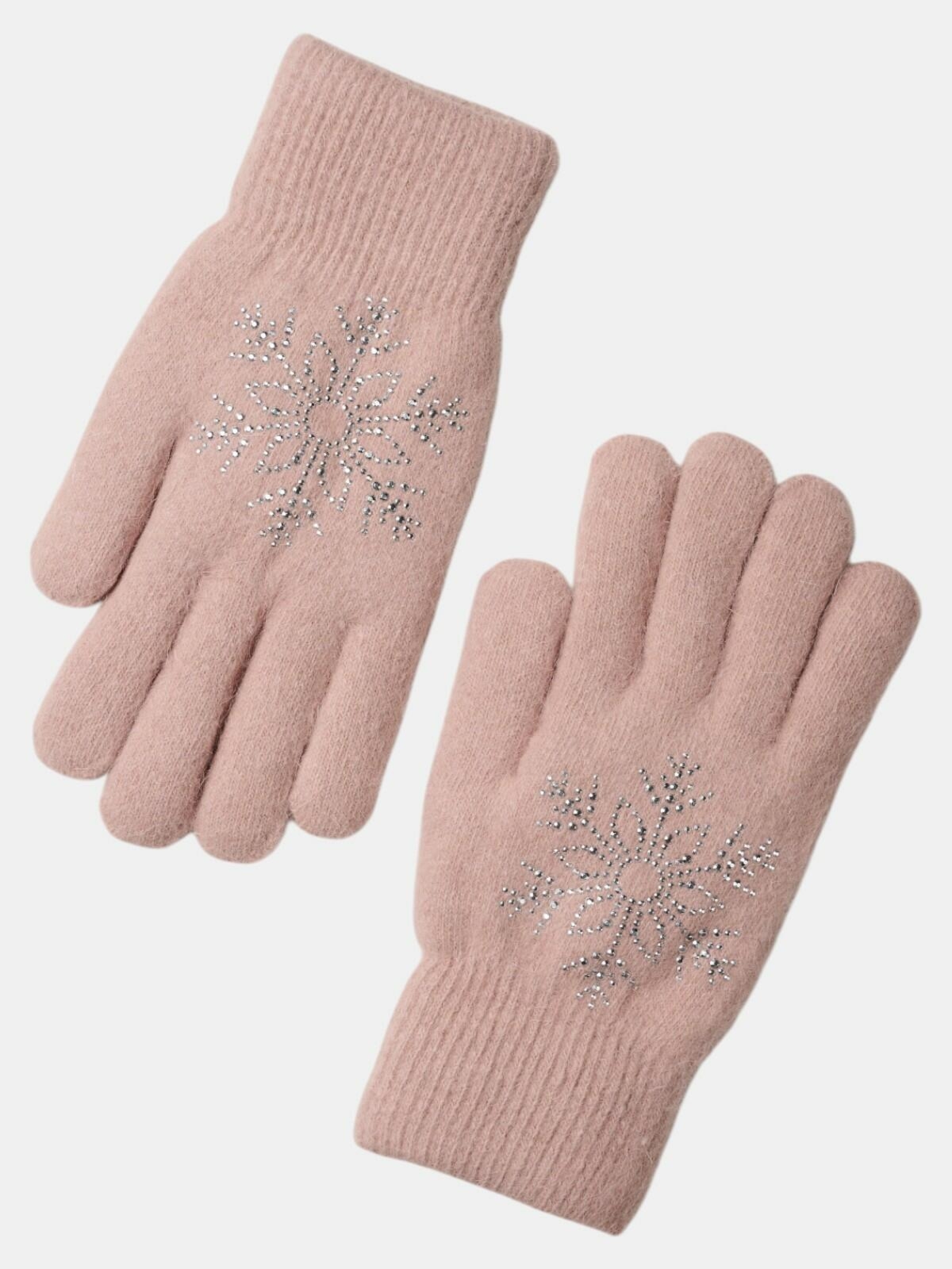 Rękawiczki damskie z futerkiem