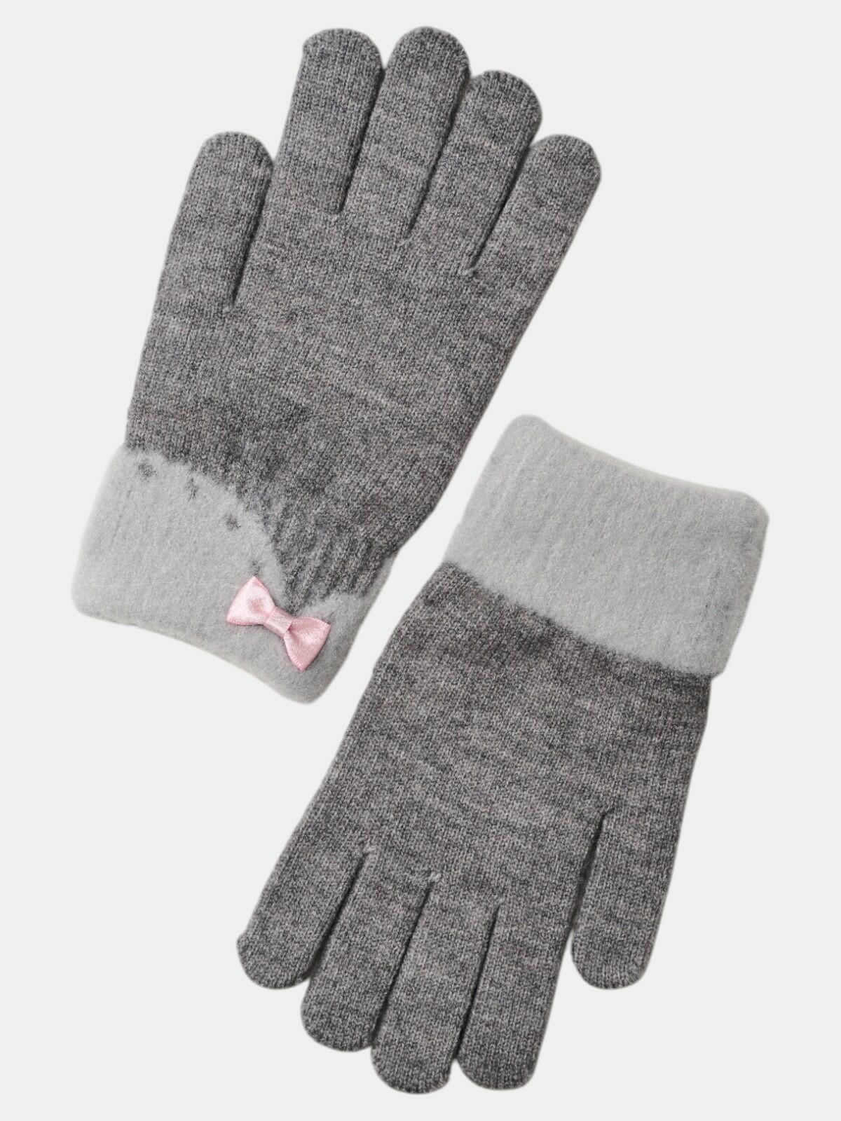 Rękawiczki z kokardką