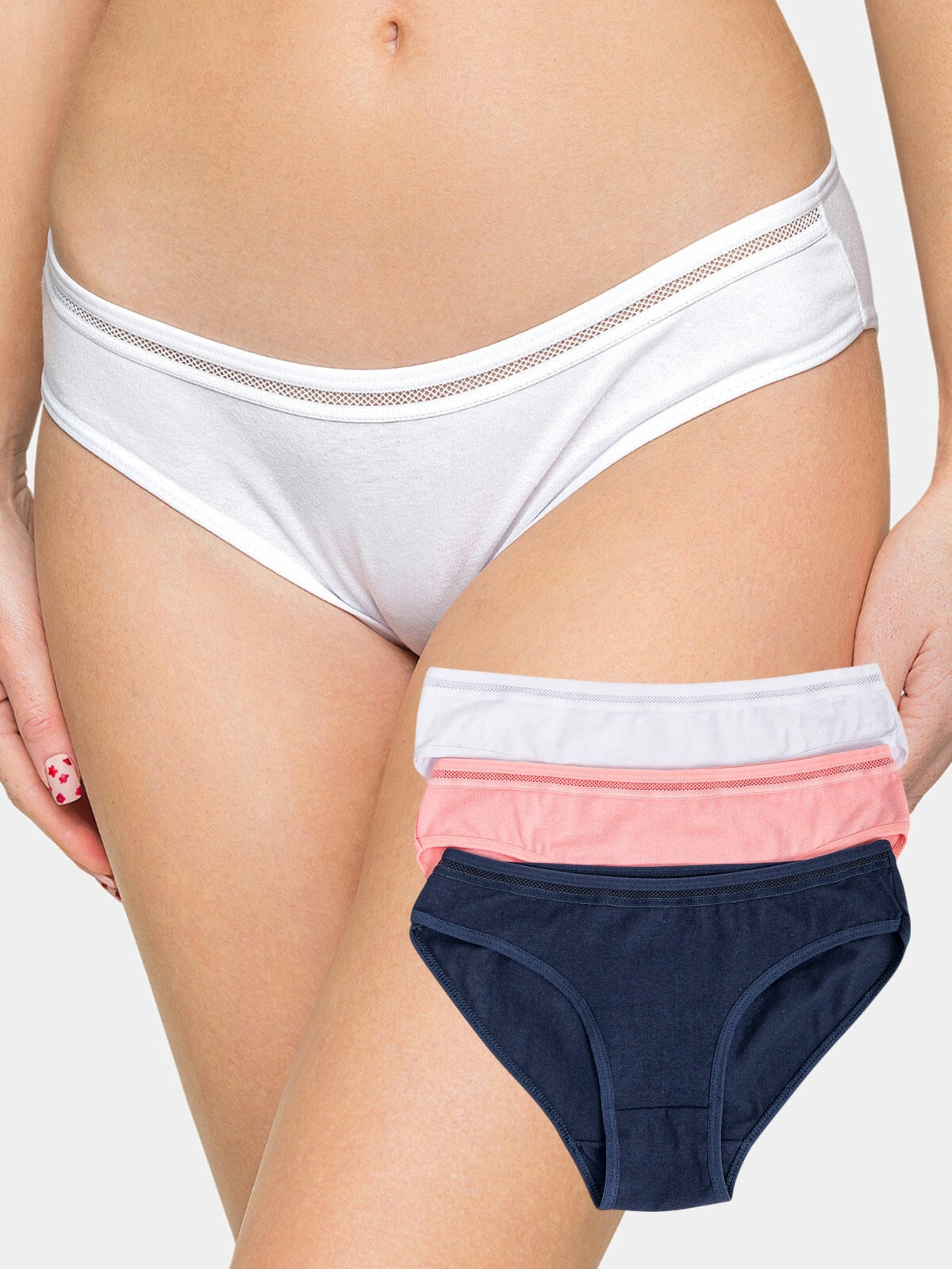 Majtki bawełniane 3-pak