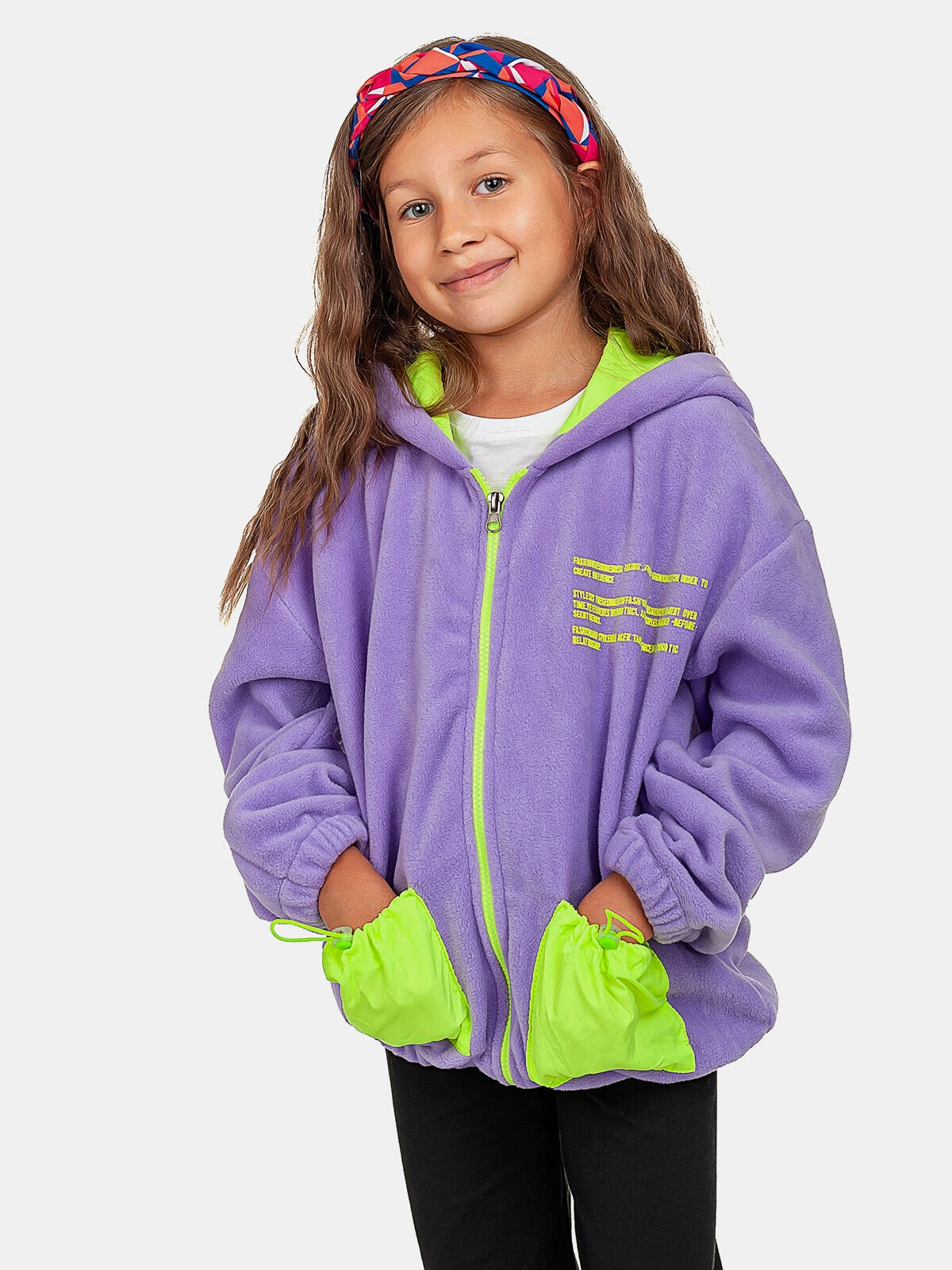 Rozpinana bluza z polaru