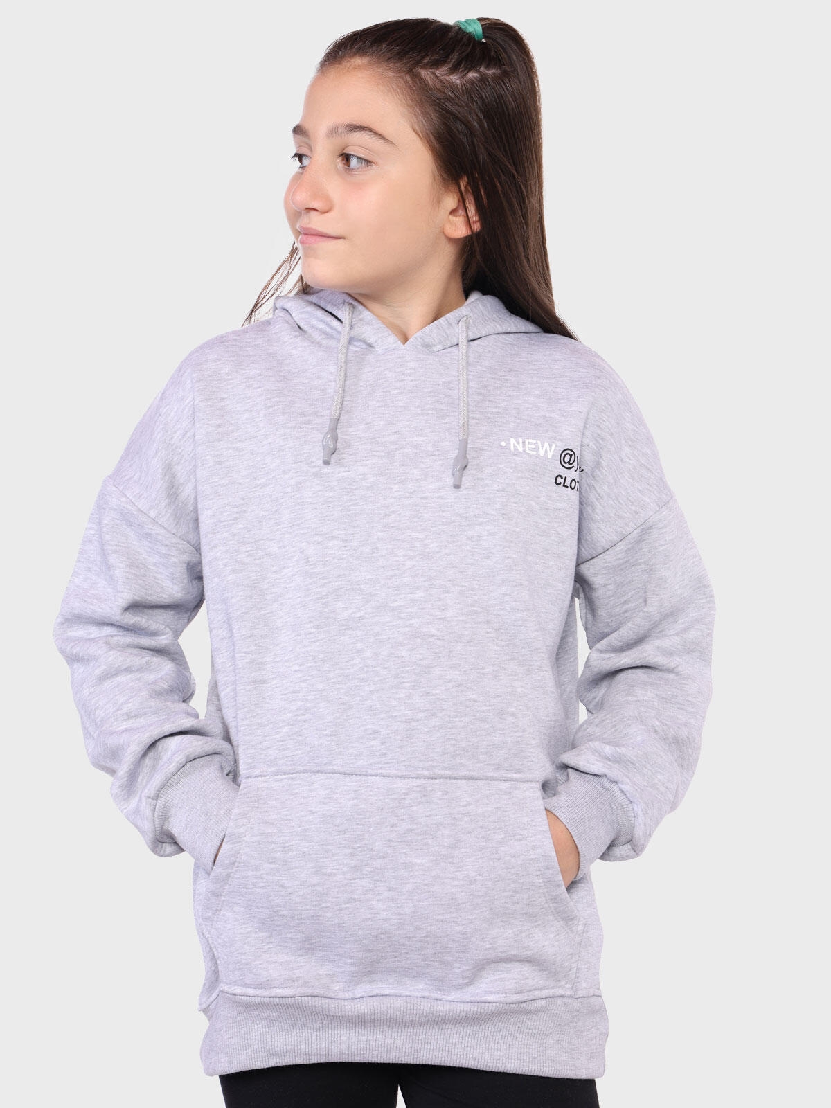 Bluza z nadrukiem na plecach