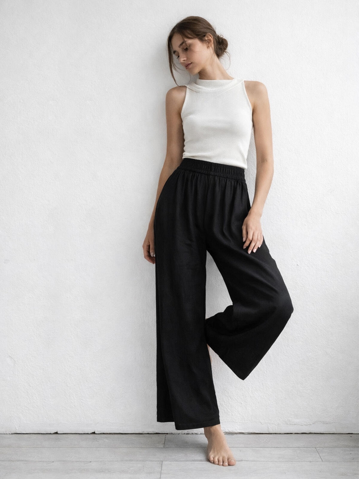 Spodnie materiałowe