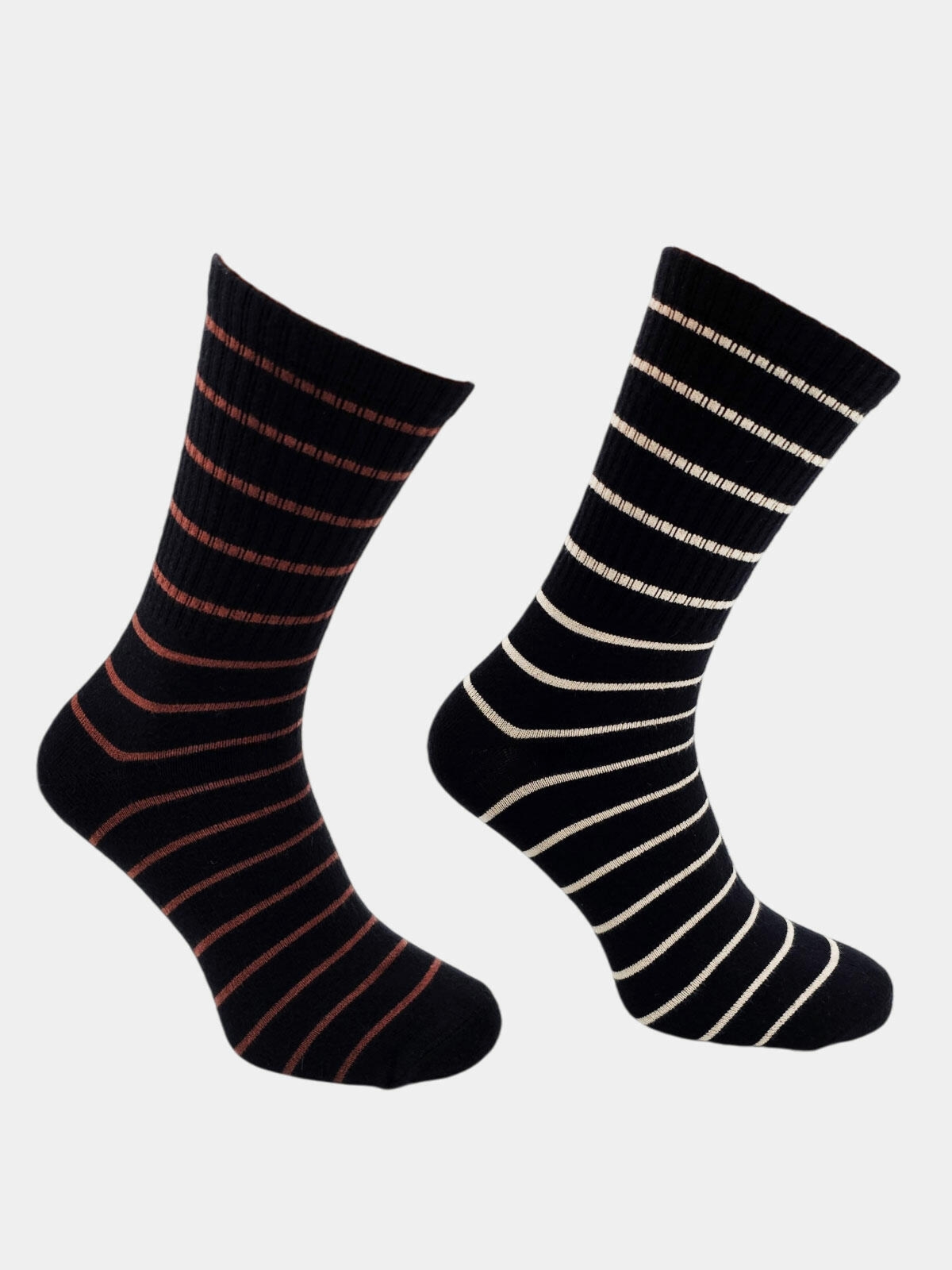 Skarpety w paski 2-pak 35-38