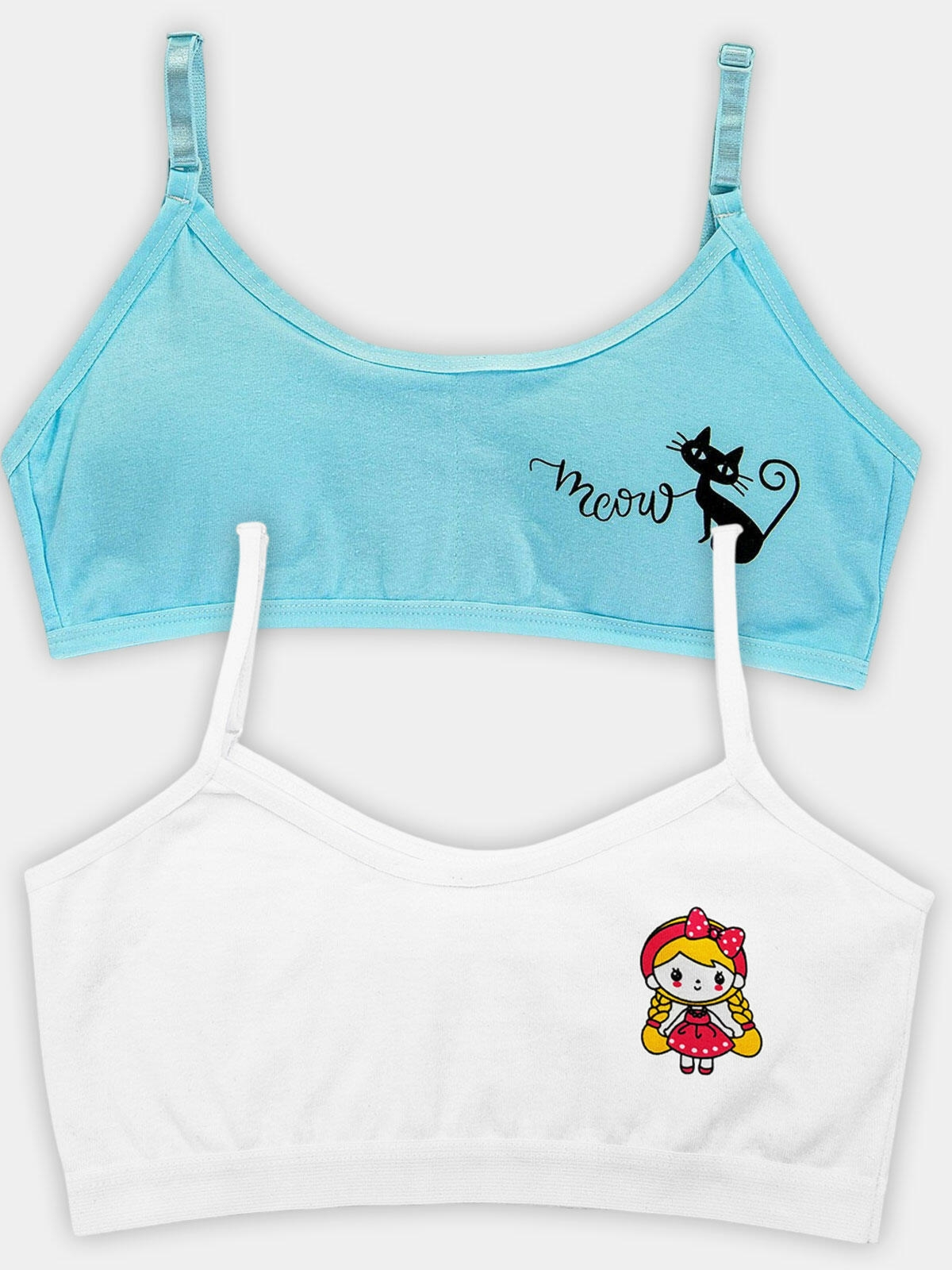 Biustonosz młodzieżowy 2-pak M/152