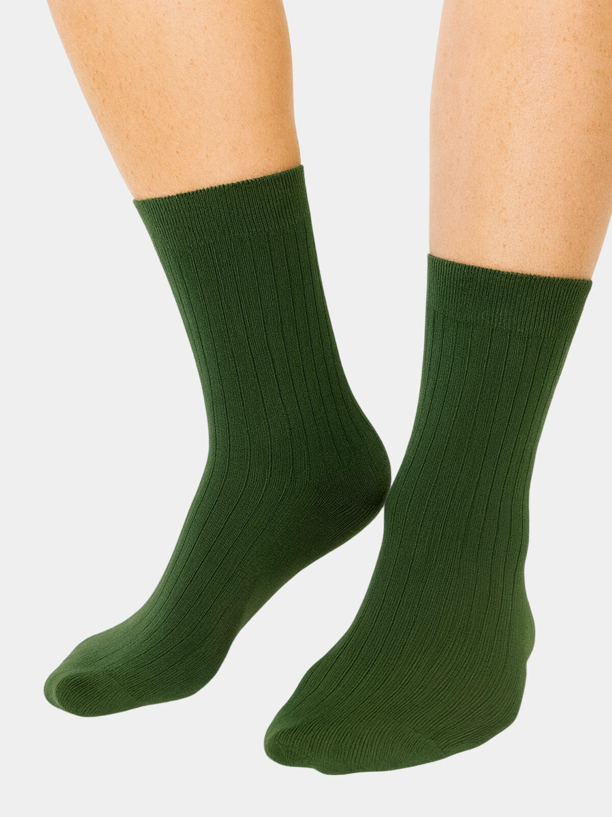 Skarpetki z prążkowanym wzorem