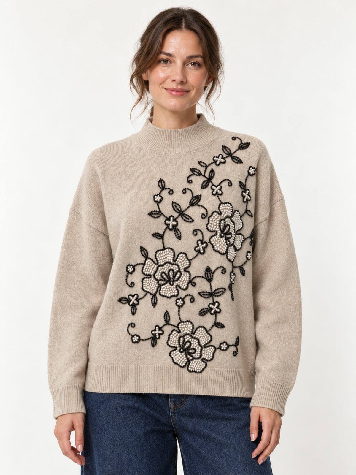 Sweter z aplikacją