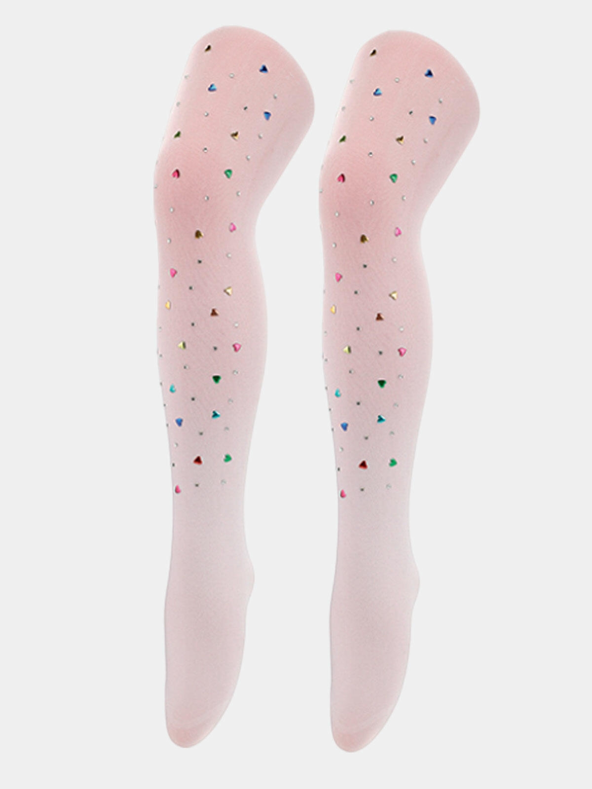 Rajstopy z kryształkami