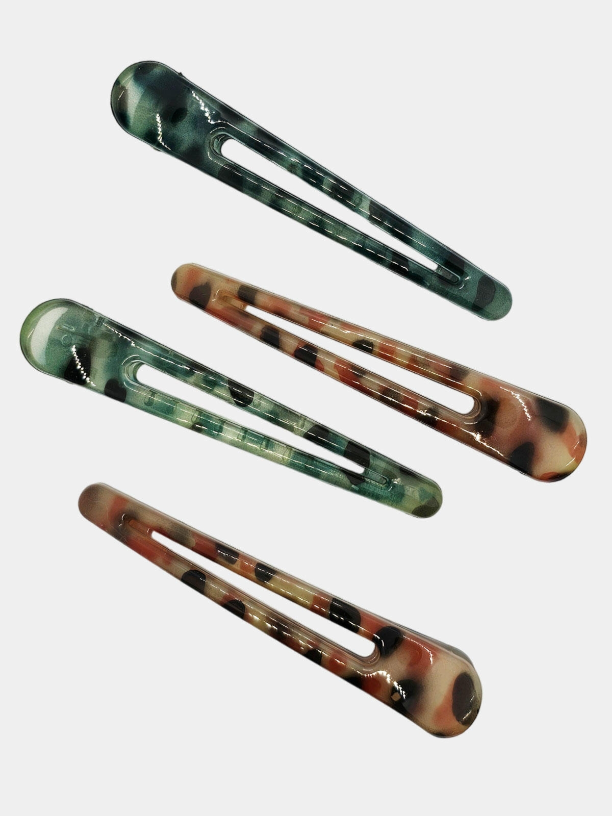 Płaskie spinki do włosów 4 szt.