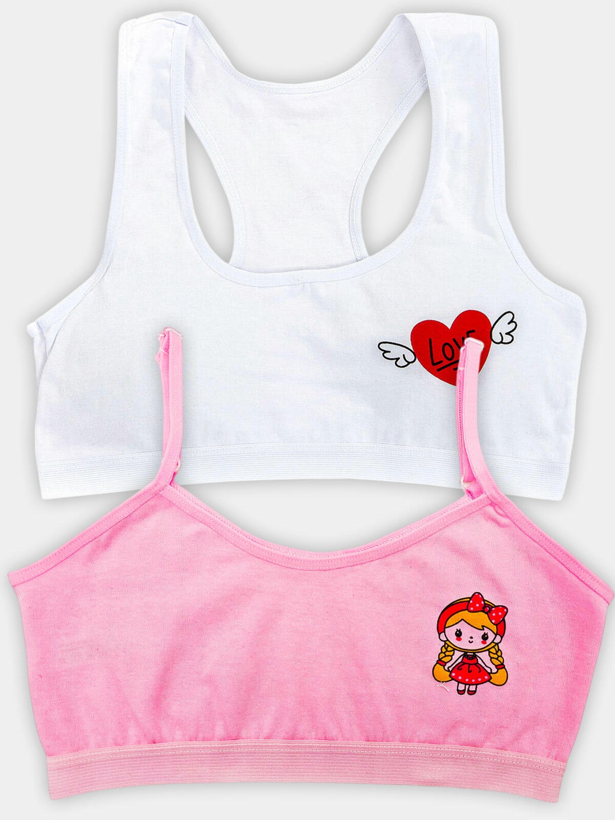 Biustonosz młodzieżowy 2-pak L/164