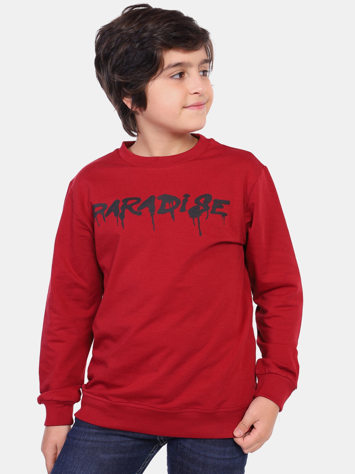 Bluza z nadrukiem na plecach