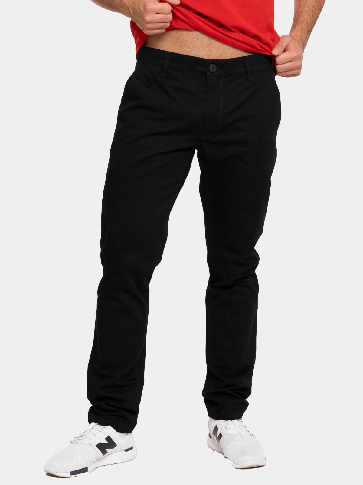 Spodnie chinosy bawełniane