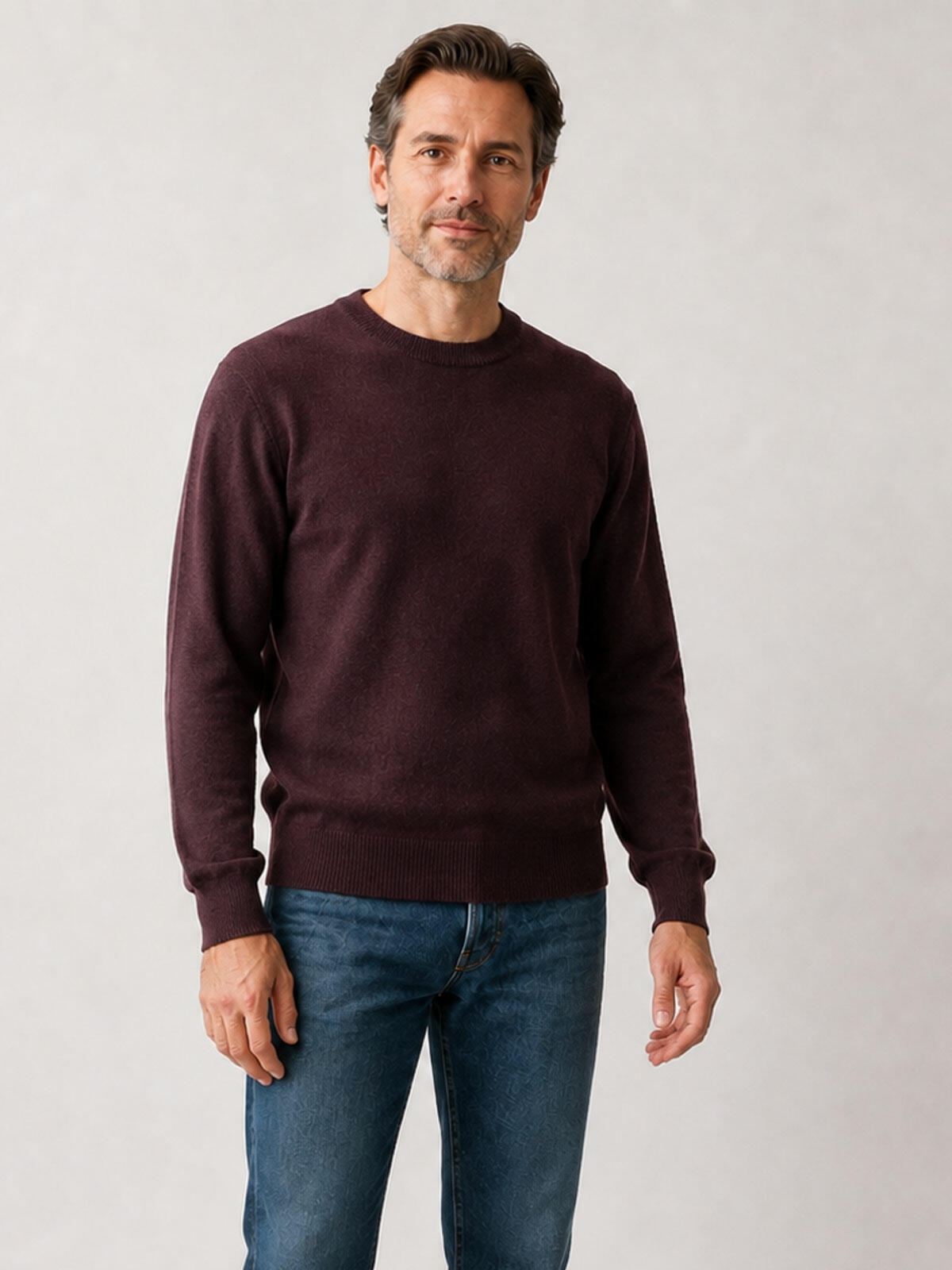 Sweter dzianinowy