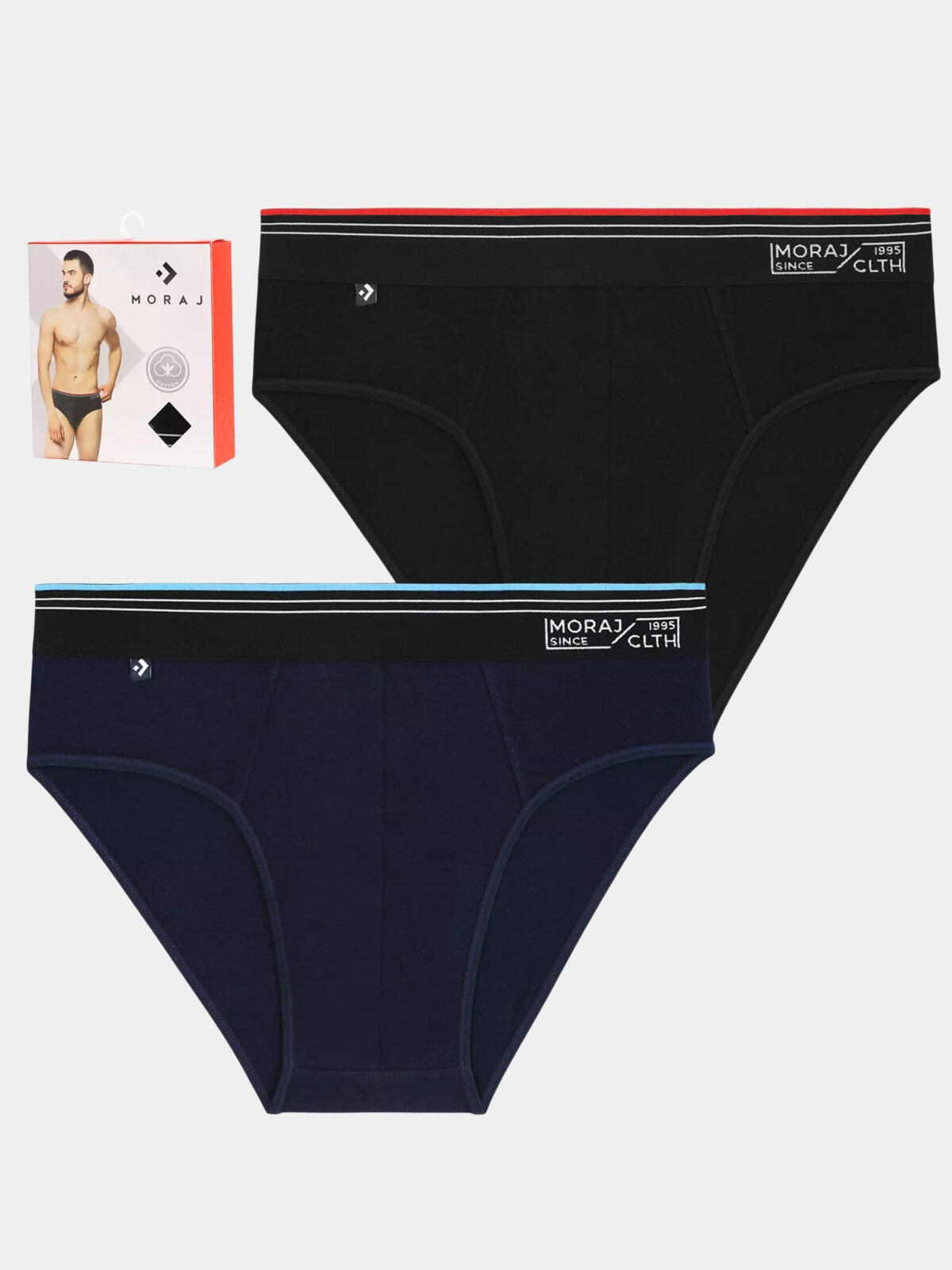 Slipy bawełniane 2-pak