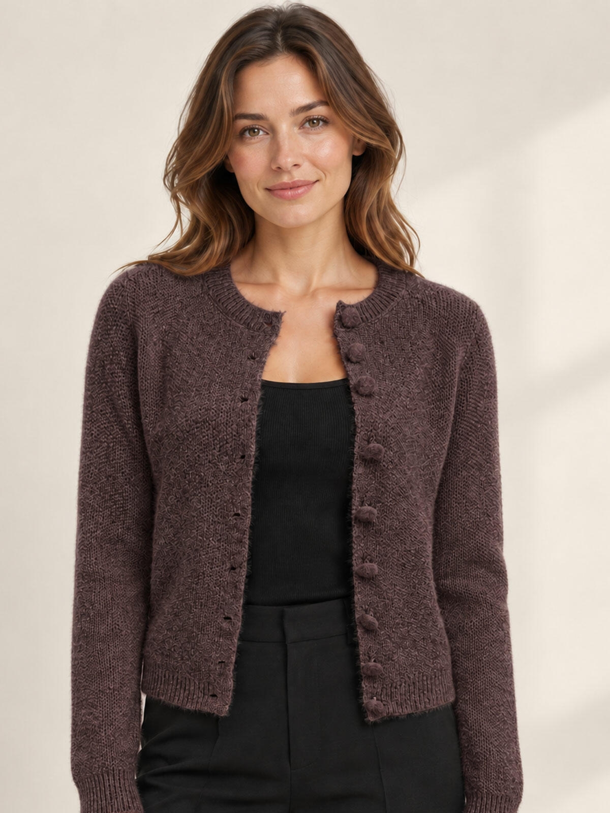 Sweter na guziki