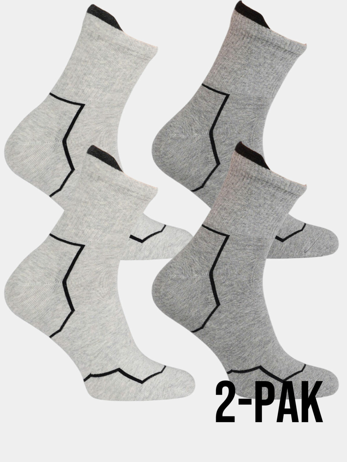 Skarpety męskie 2-pak 42/45