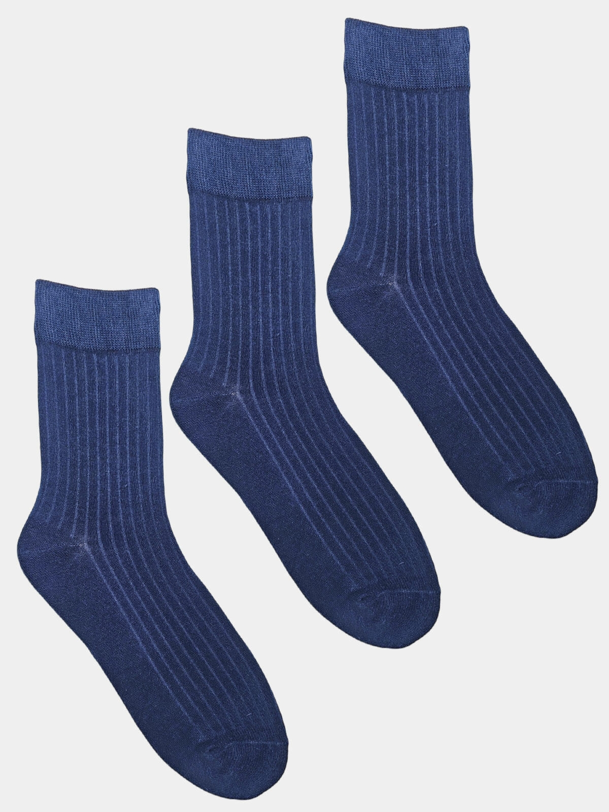 Skarpety prążkowane 3-pak 42-45