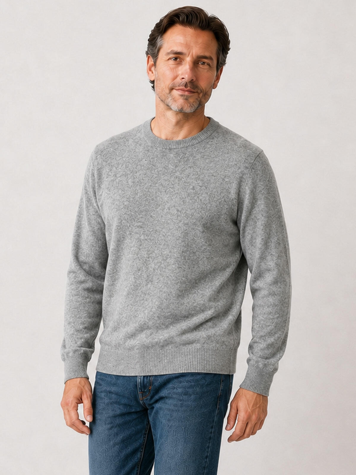 Gładki pullover