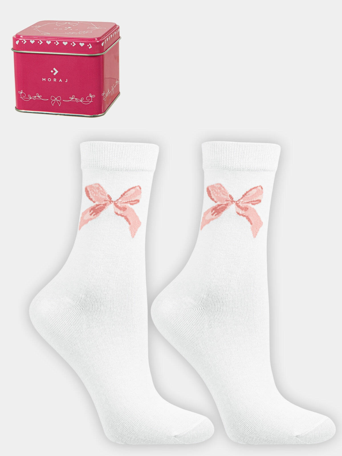 Skarpetki w ozdobnej puszce