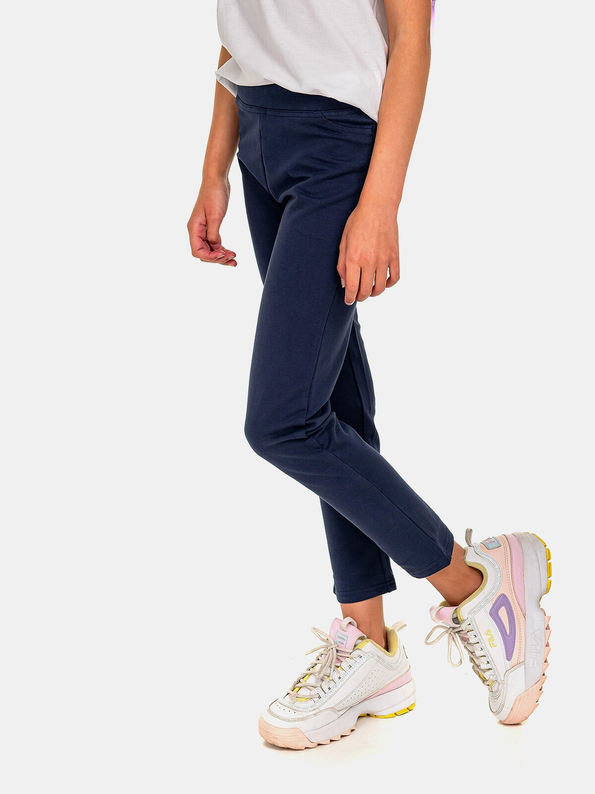 Gładkie legginsy