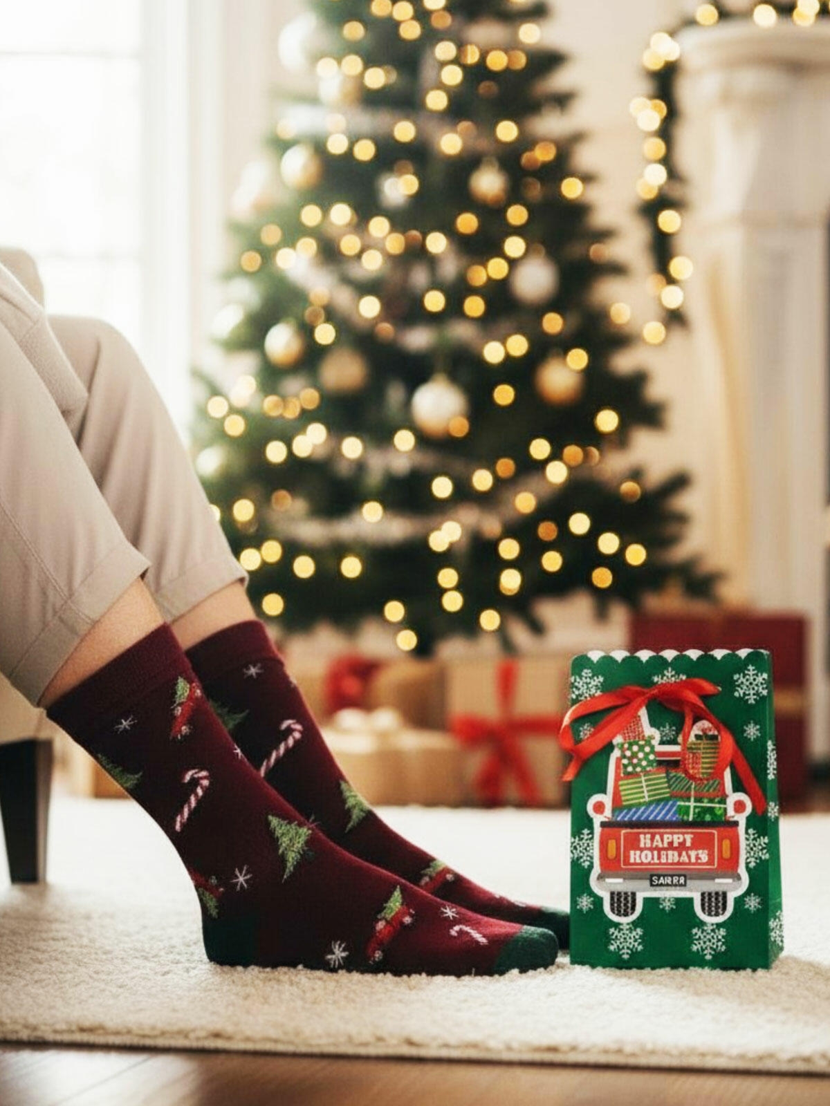 Skarpety świąteczne 43/45