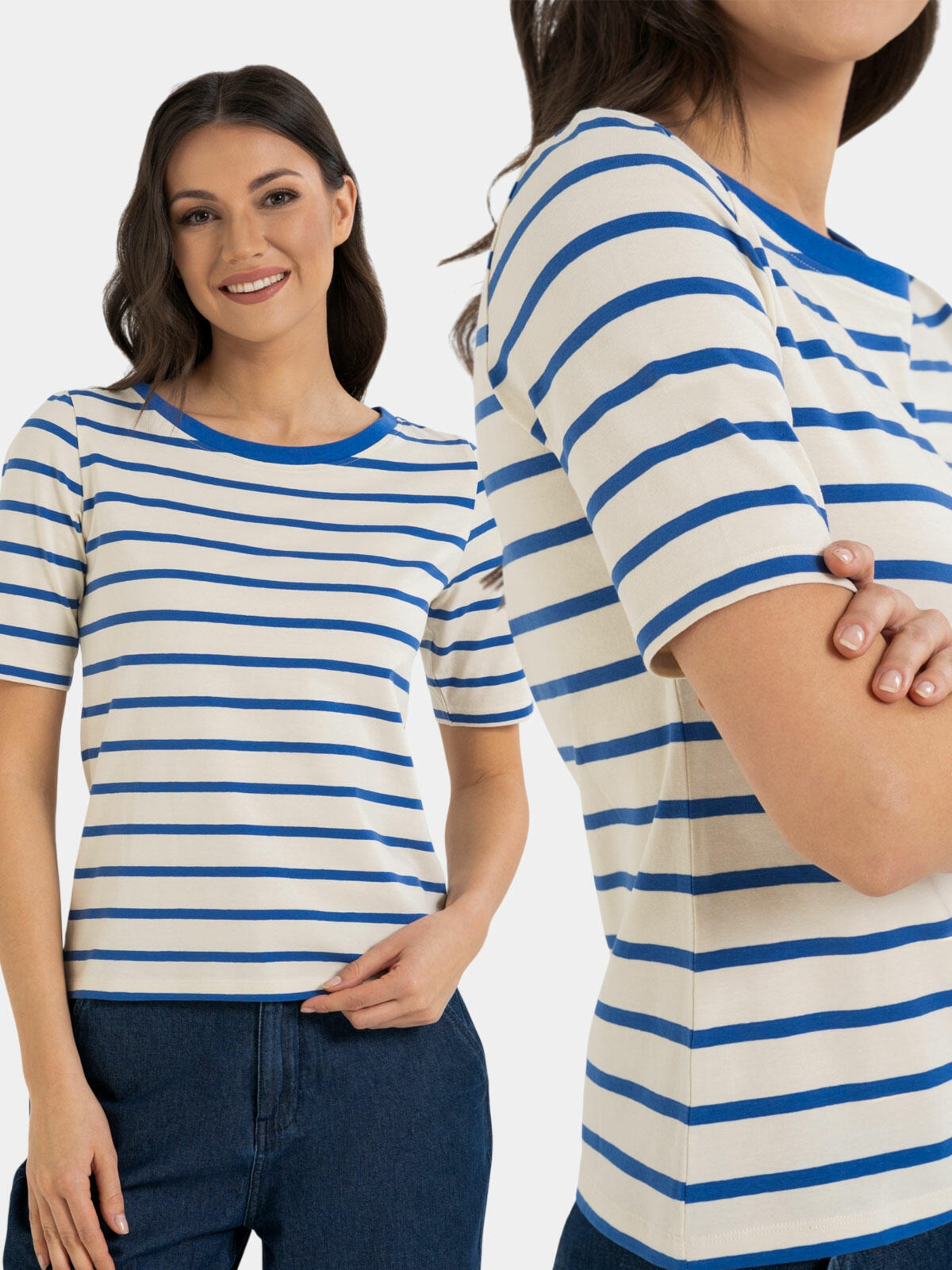 Bluzka bawełniana w paski