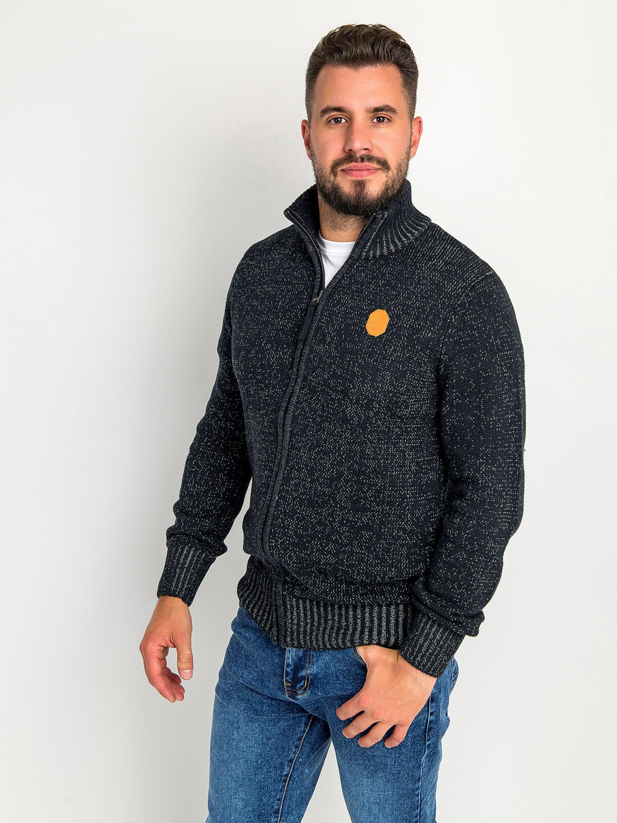 Sweter bawełniany rozpinany