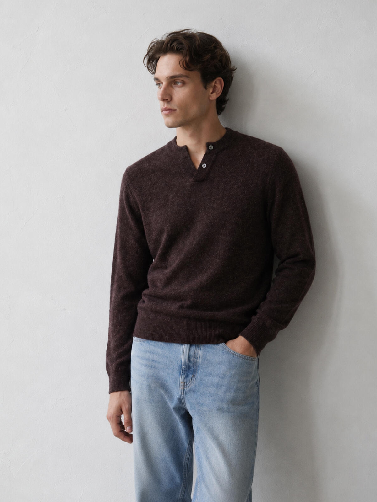 Sweter dzianinowy