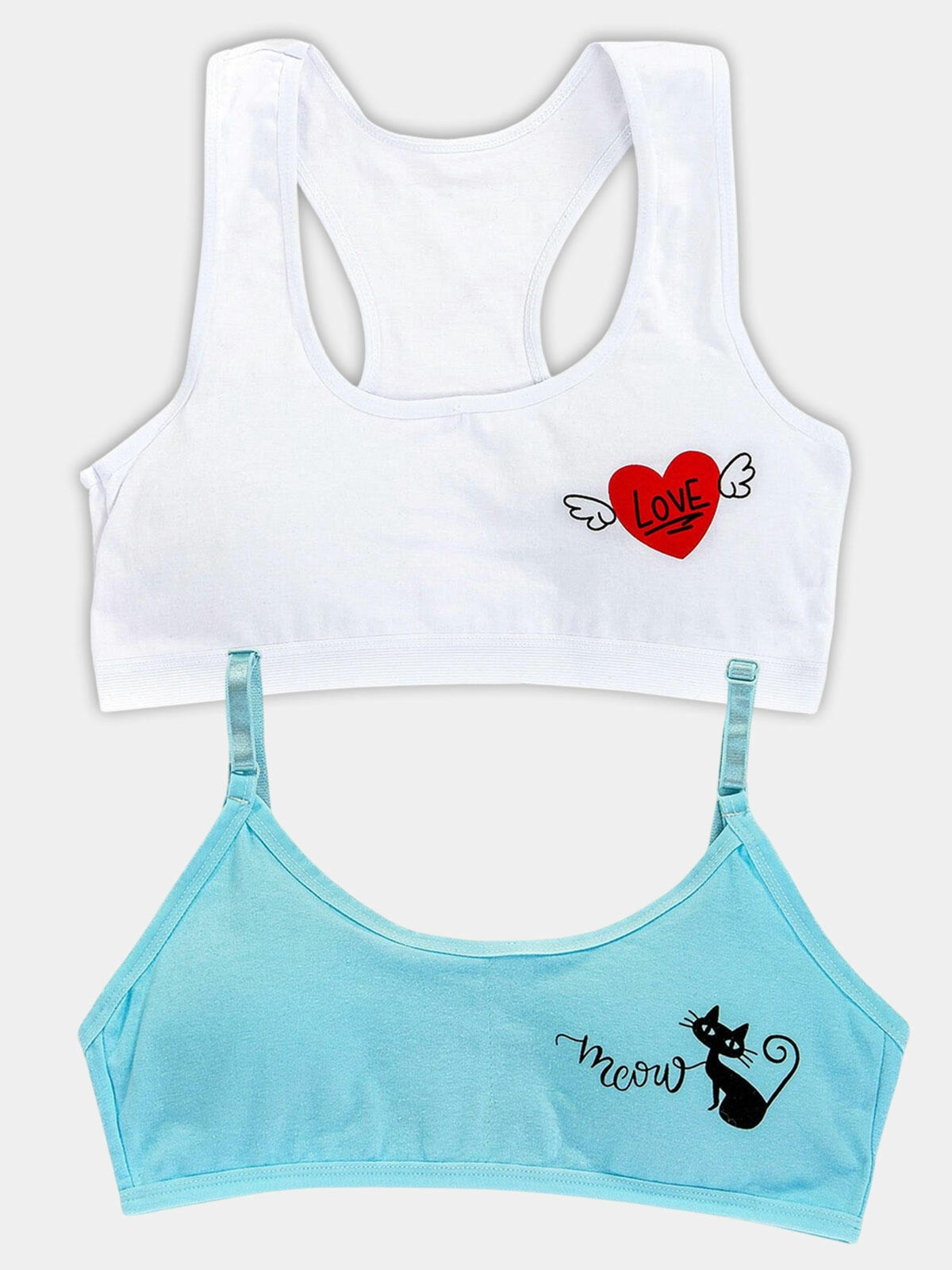 Biustonosz młodzieżowy 2-pak S/140