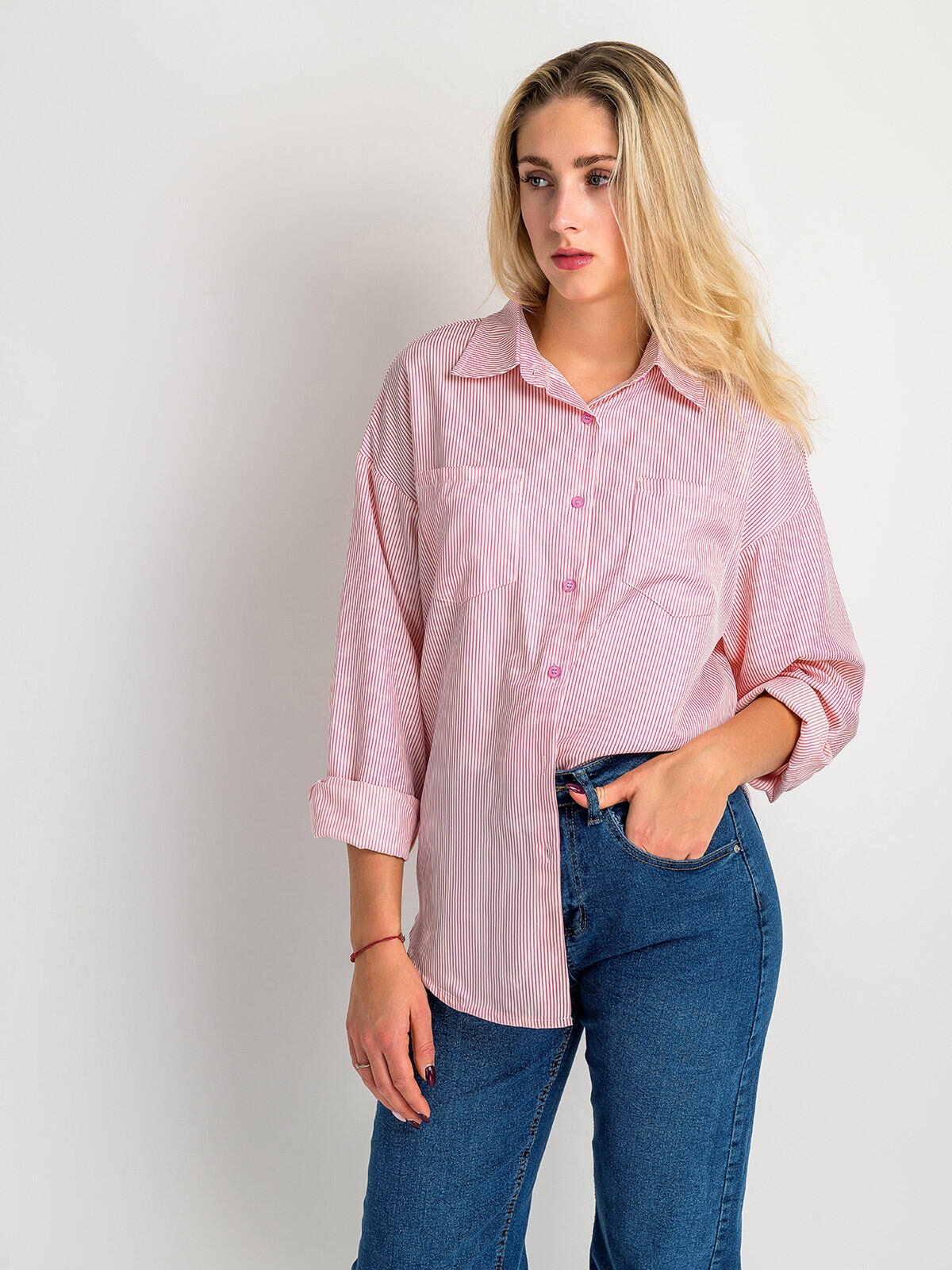 Koszula z domieszką bawełny