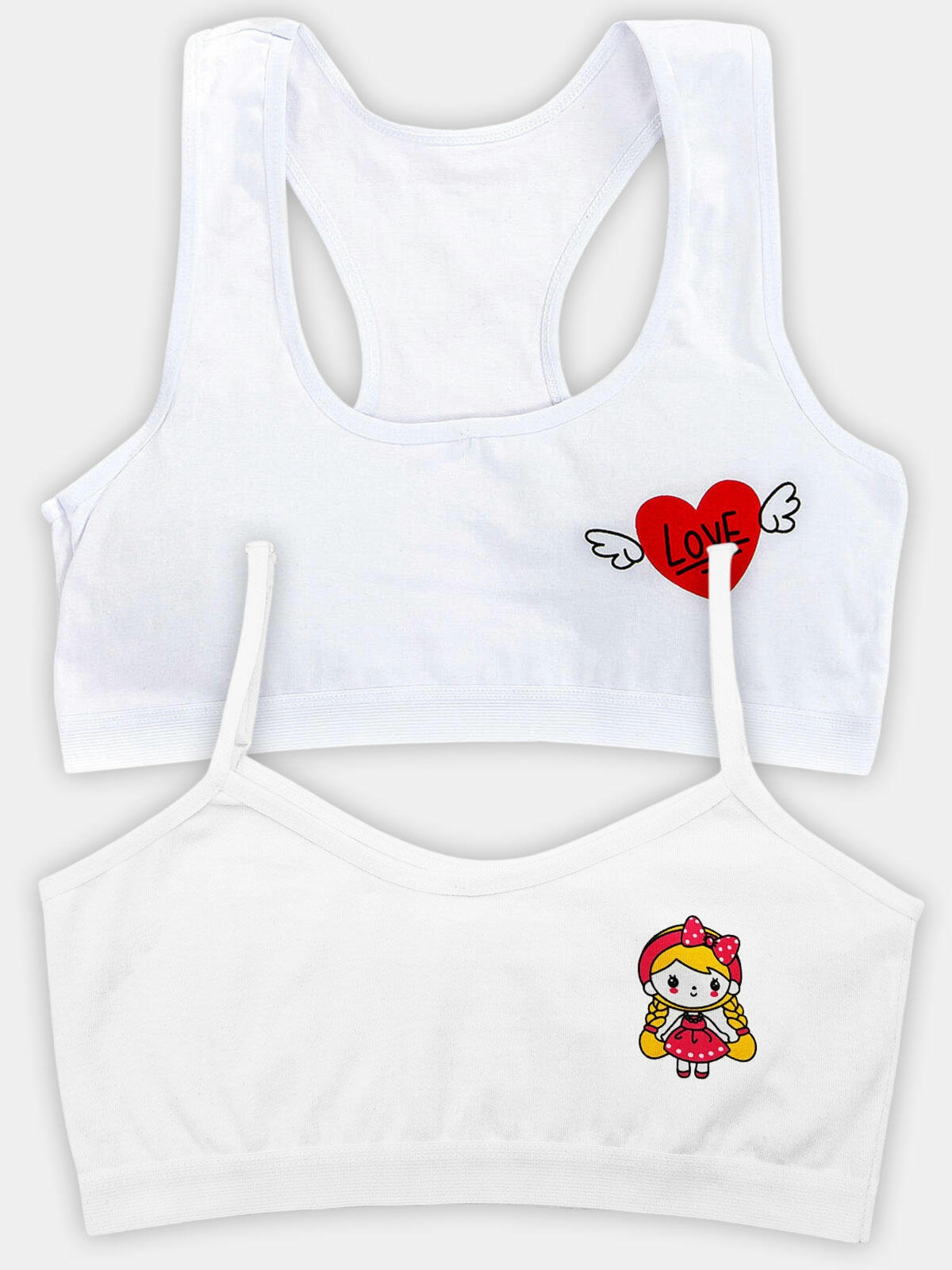 Biustonosz młodzieżowy 2-pak S/140