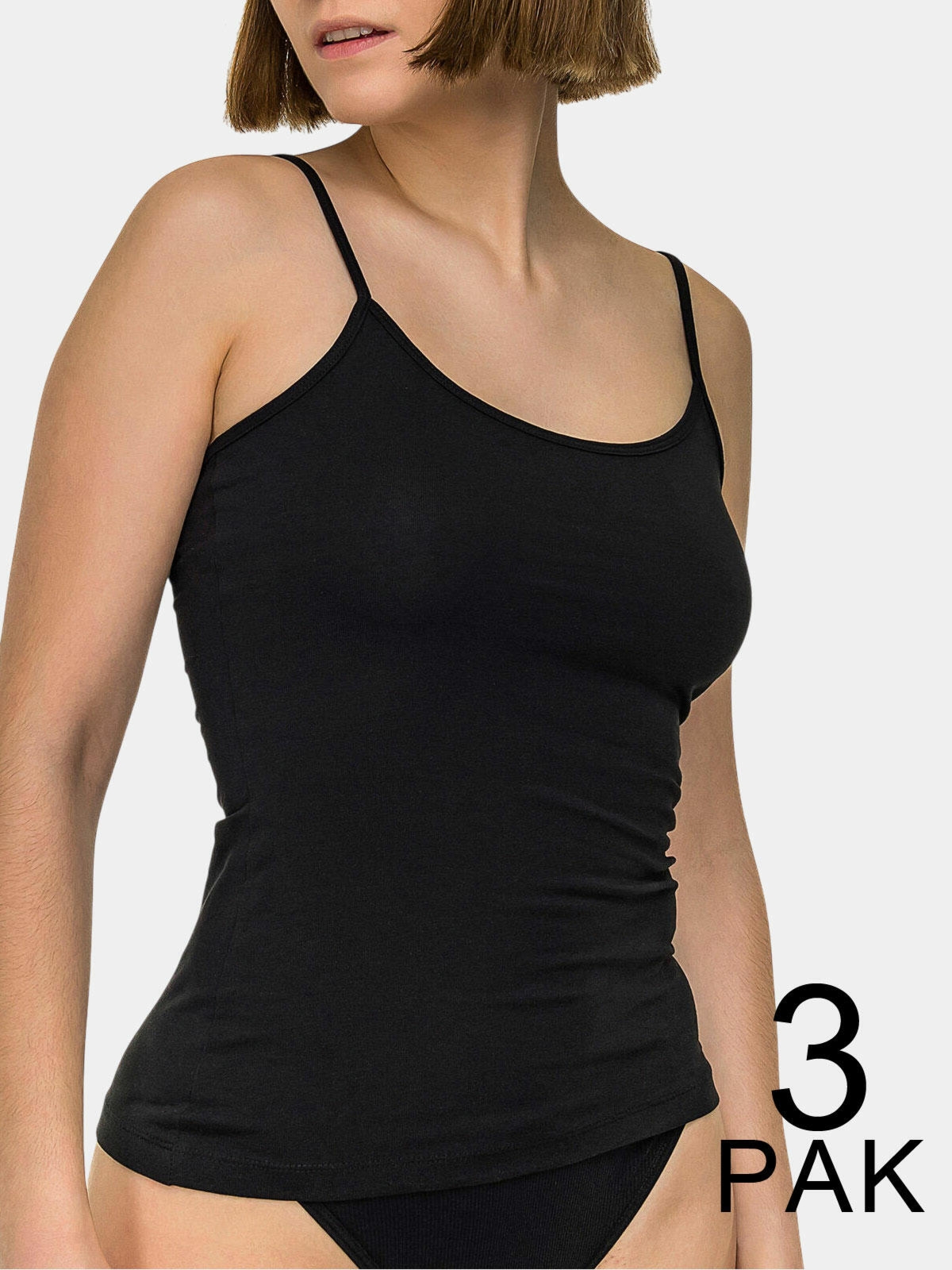 Top na ramiączkach 3-pak M