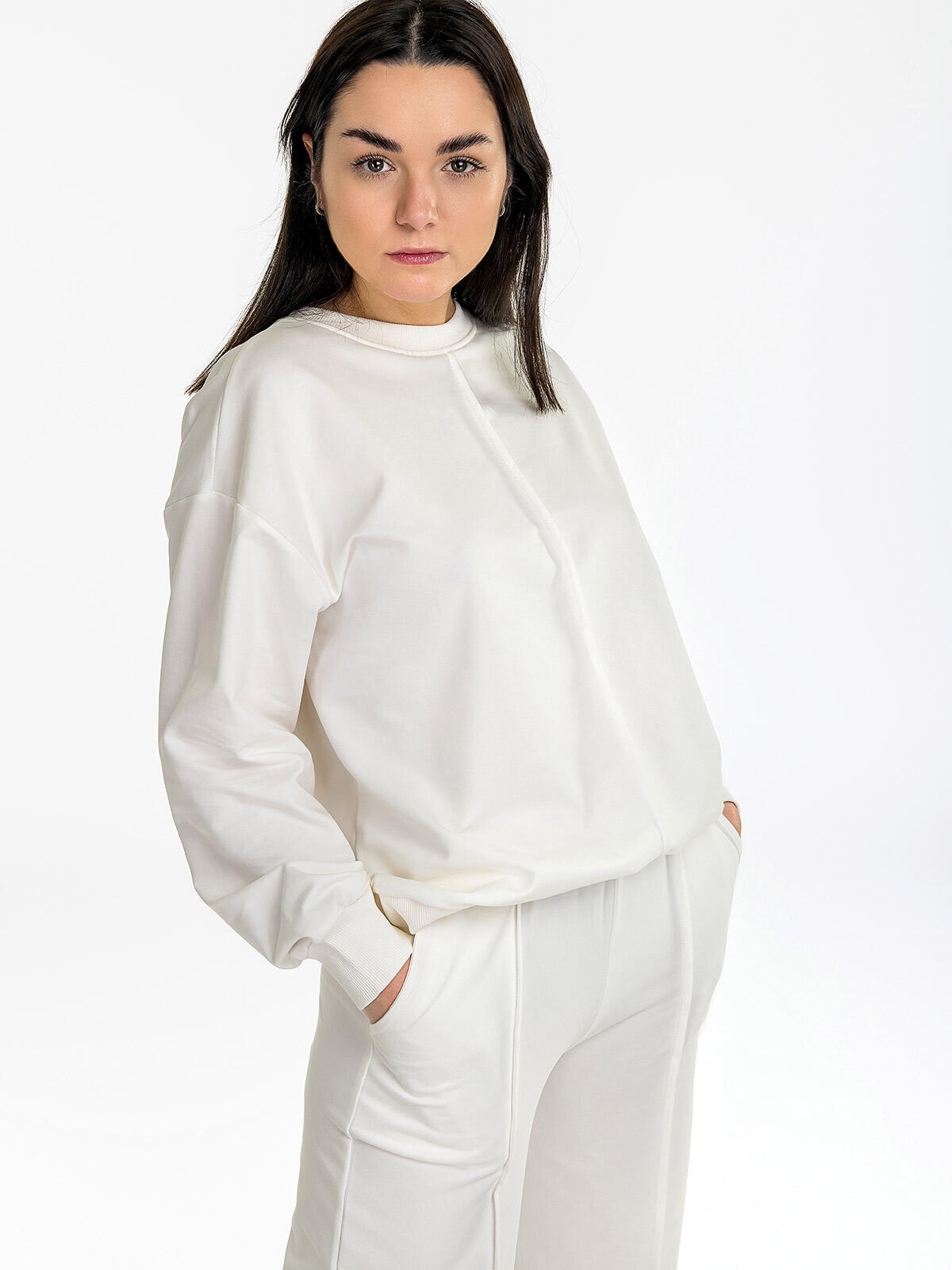 Bluza z przeszyciem