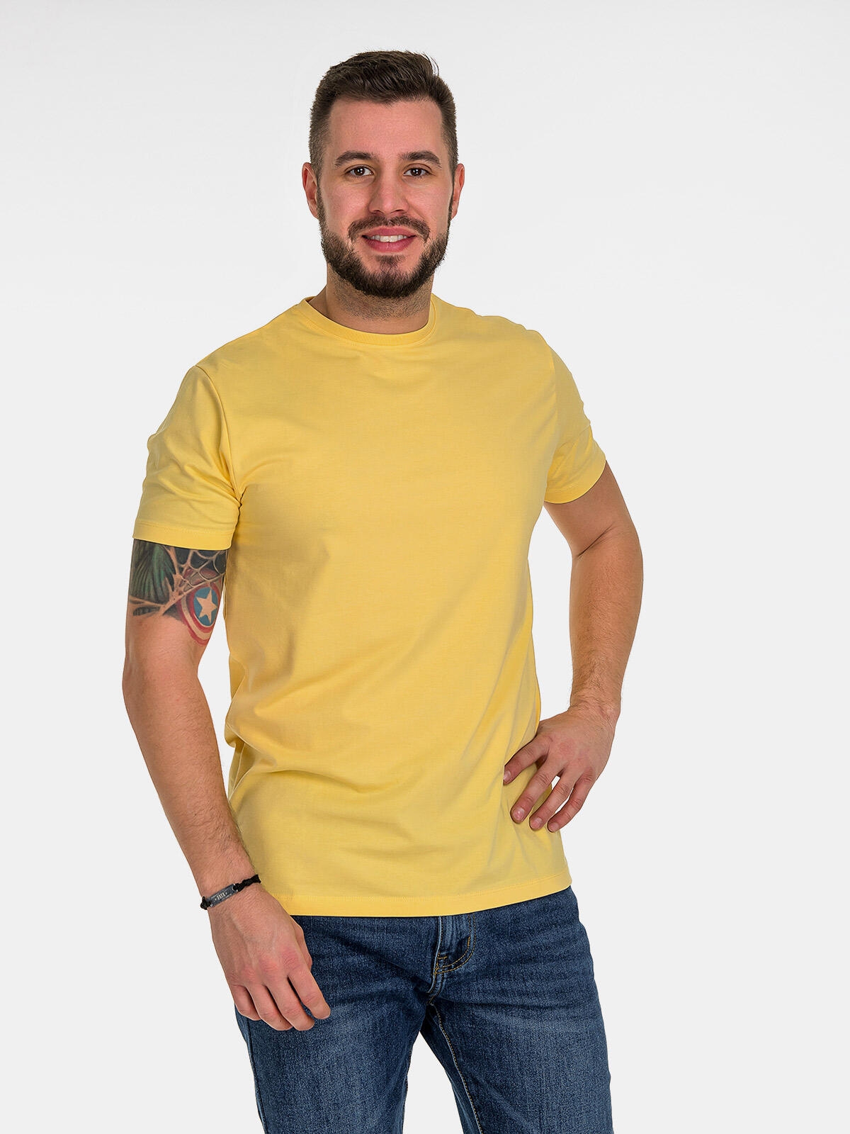 
						T-shirt z bawełny czesanej
					