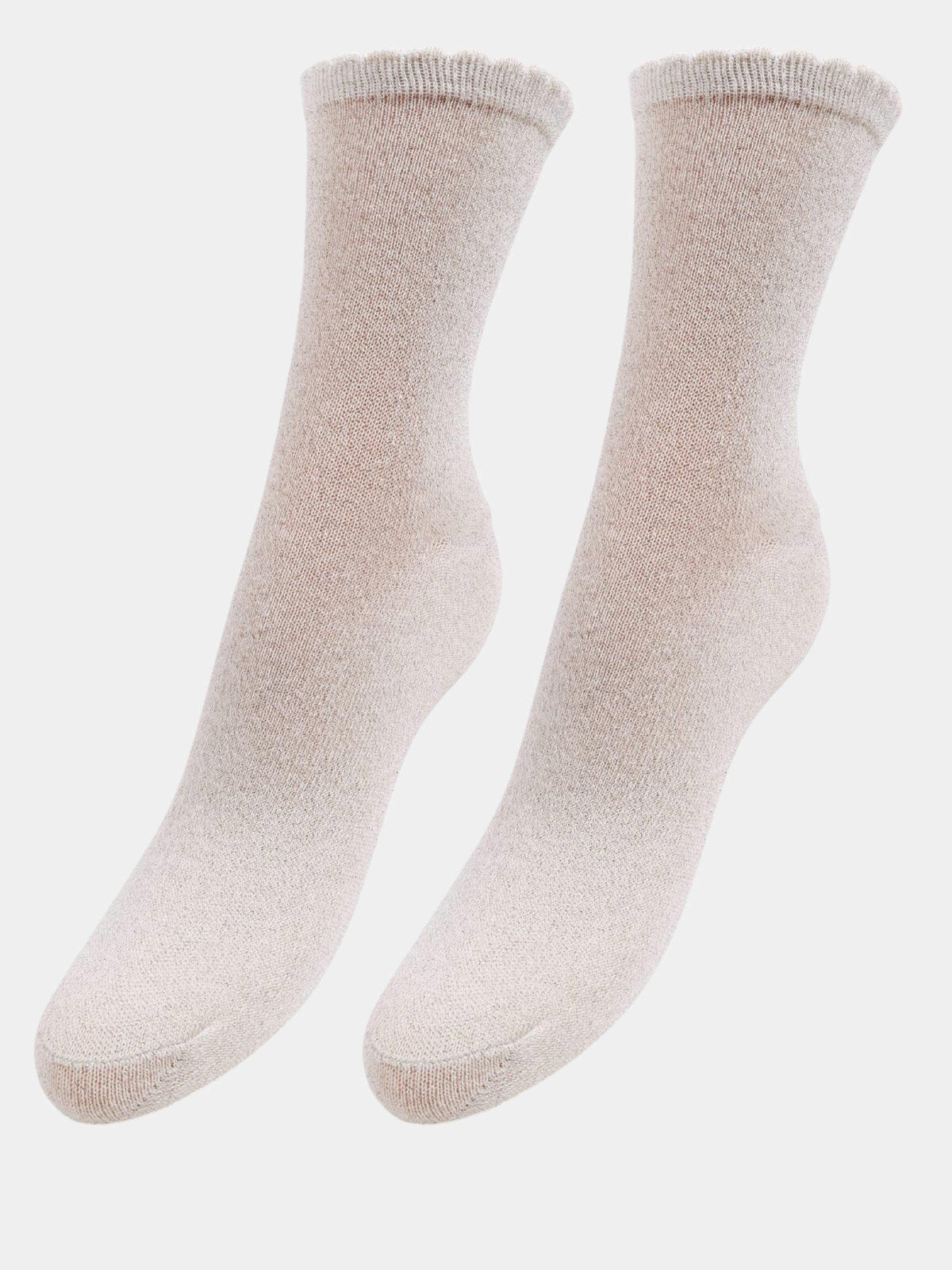 Skarpety z błyszczącą nitką i domieszką bawełny