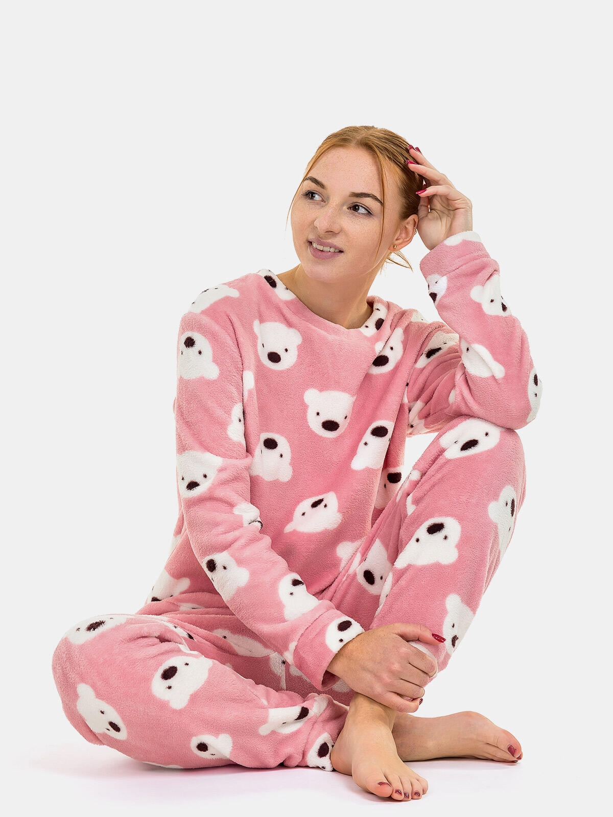 Piżama w misie dwuczęściowa