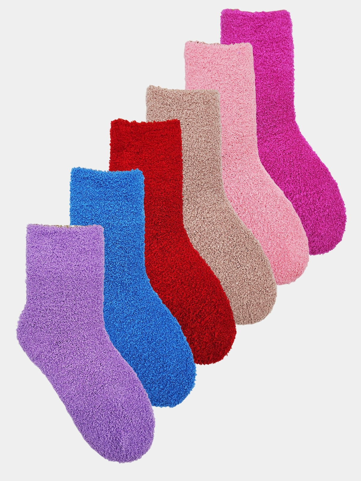 Grube skarpety boucle 39