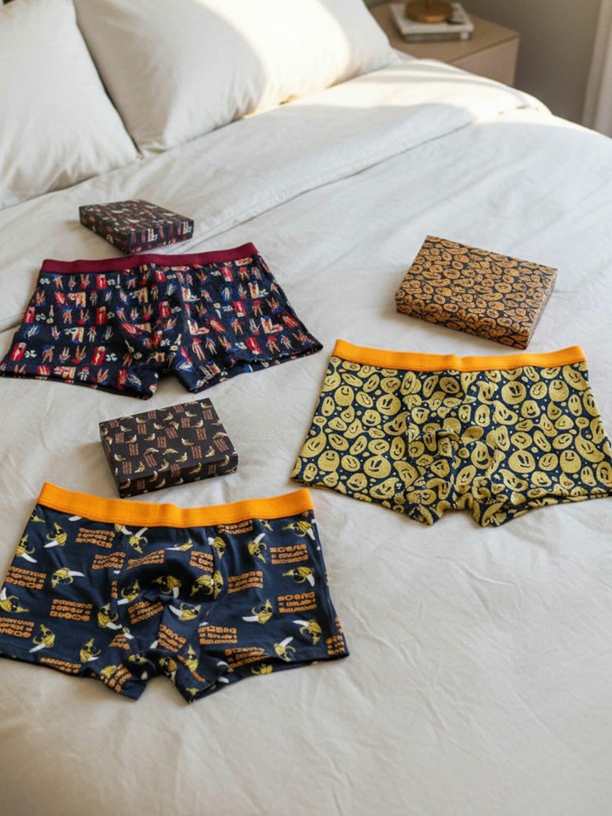 Bokserki bawełniane 3-pak 2XL