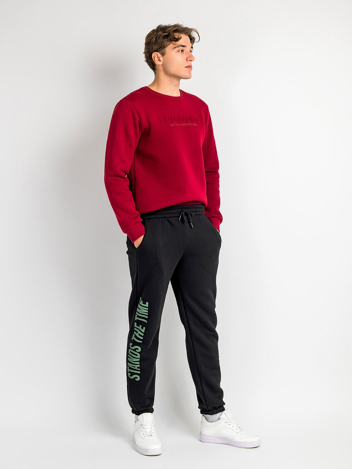 Spodnie dresowe z nadrukiem