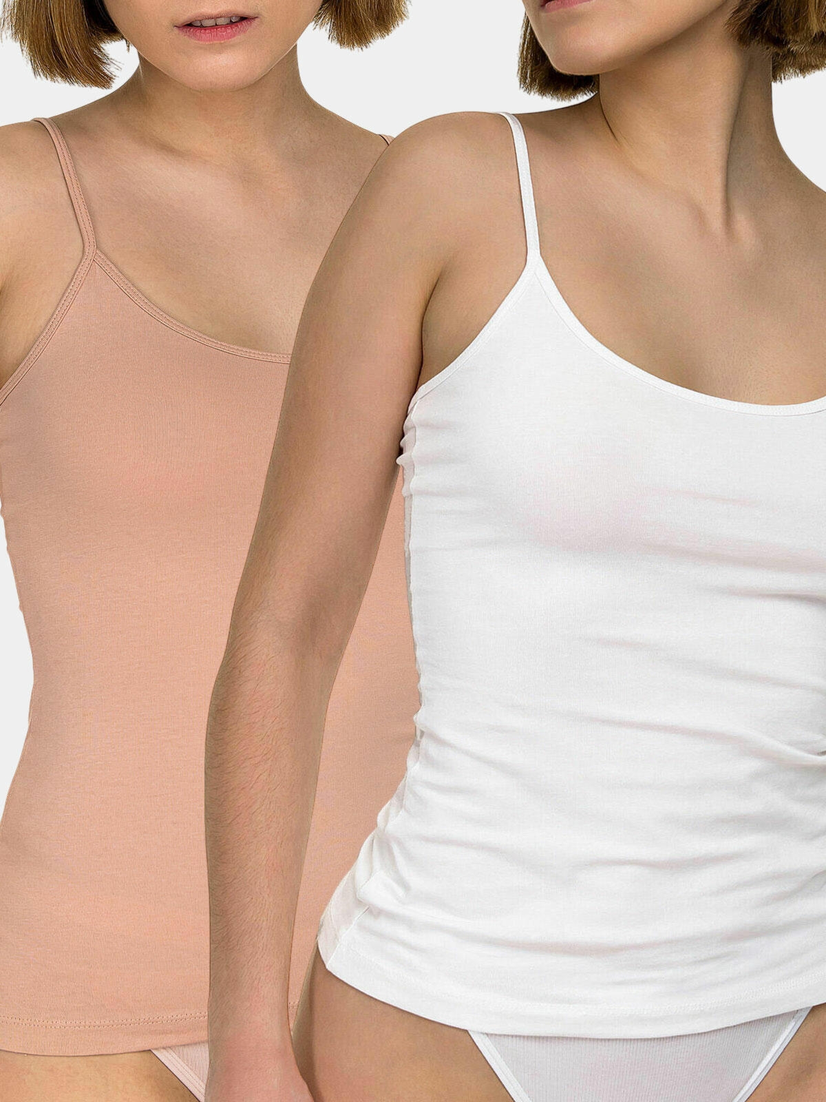 Top bawełniany 2-pak S